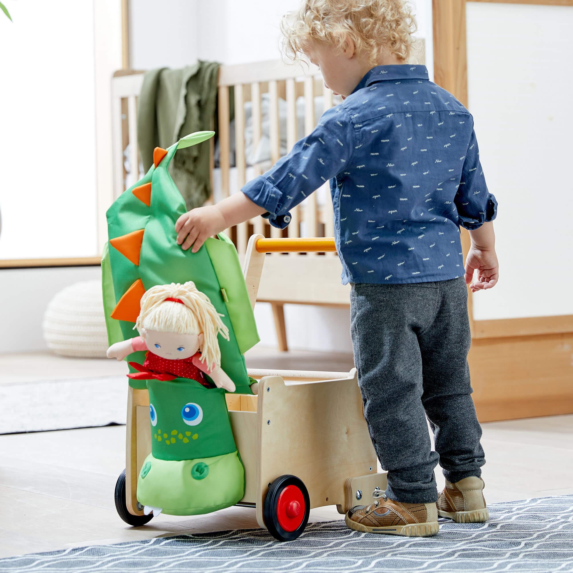 HABA Dragon Wagon Baby Walker - Image 14