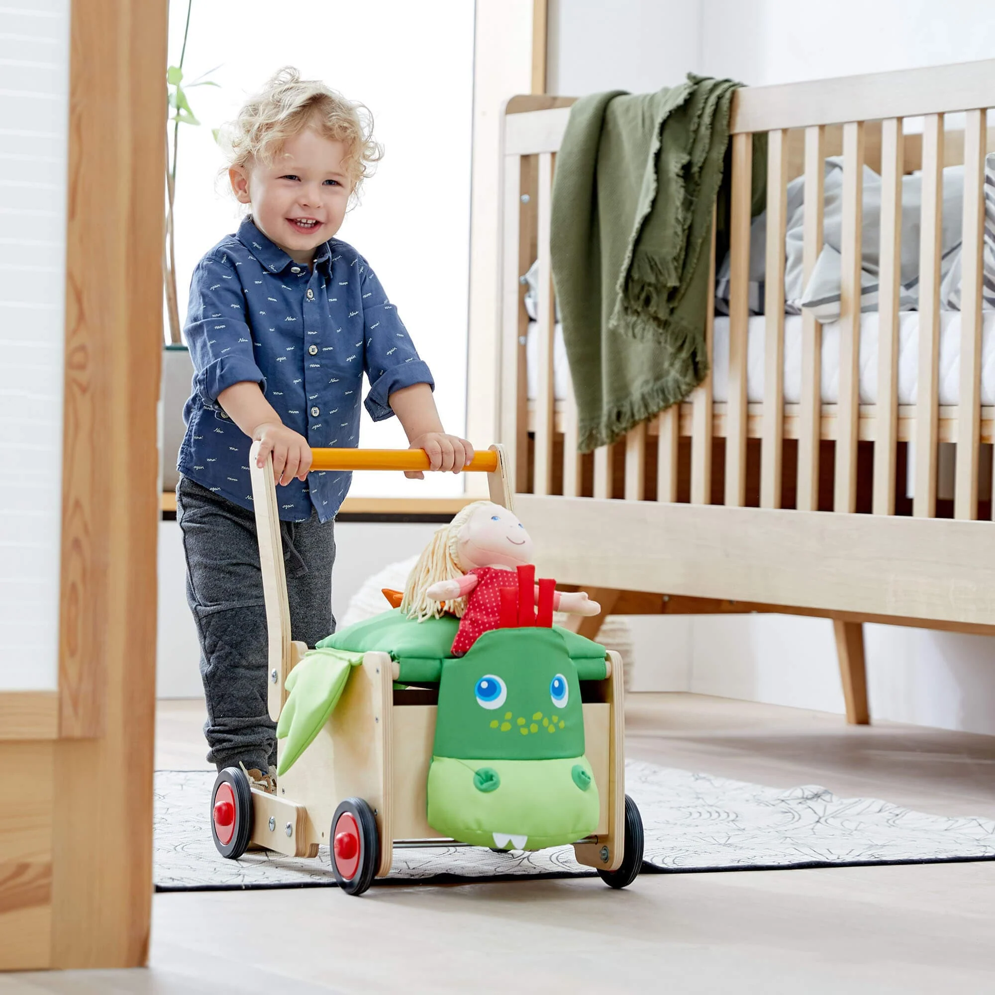 HABA Dragon Wagon Baby Walker - Image 2
