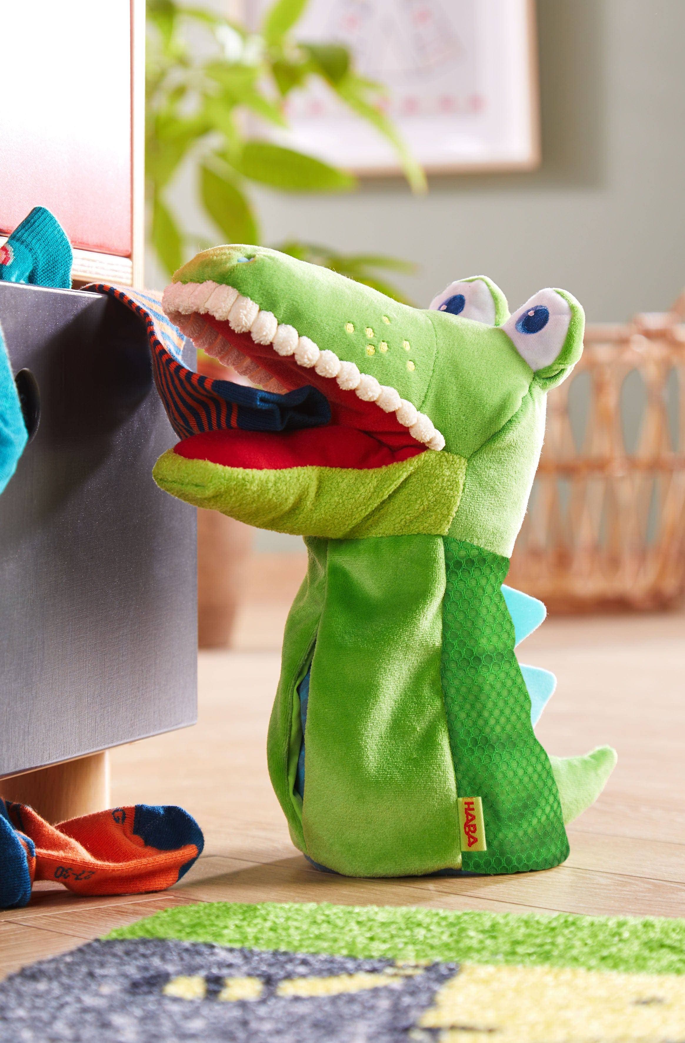 HABA Eat-It-Up Croco Glove Puppet - Image 2
