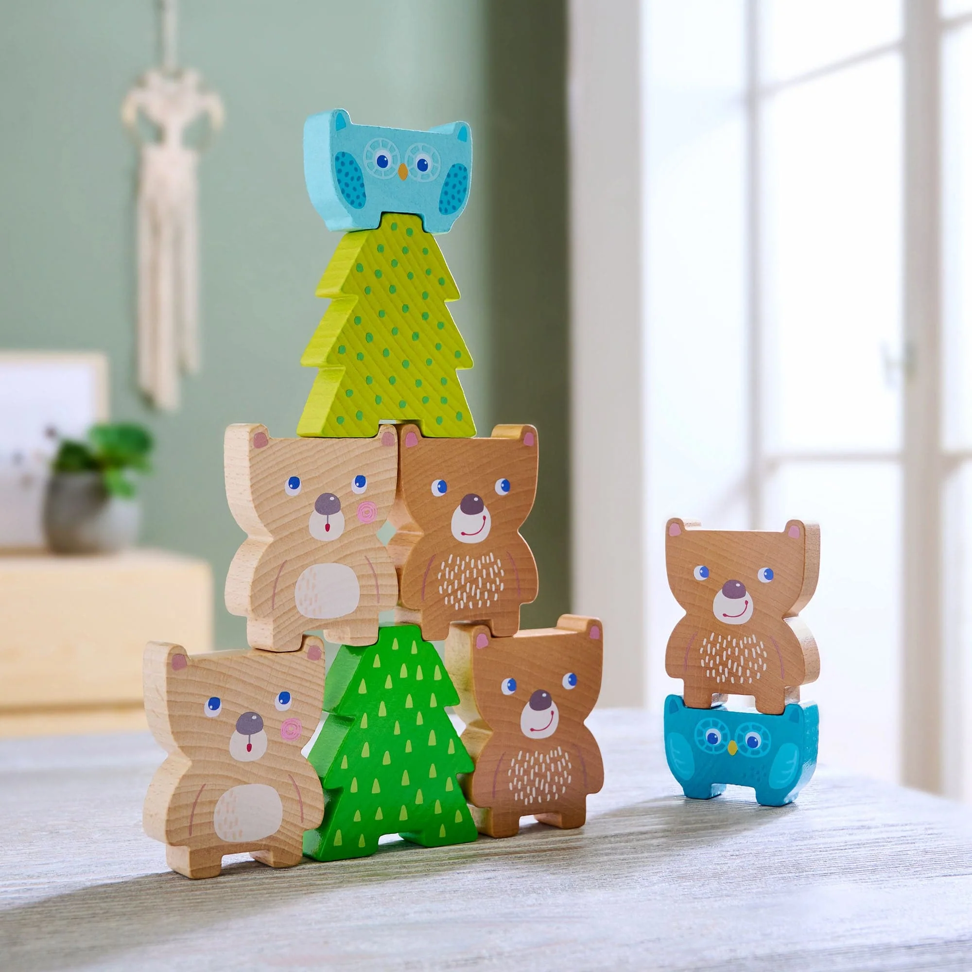 HABA Forest Friends Stacking Toy - Image 4