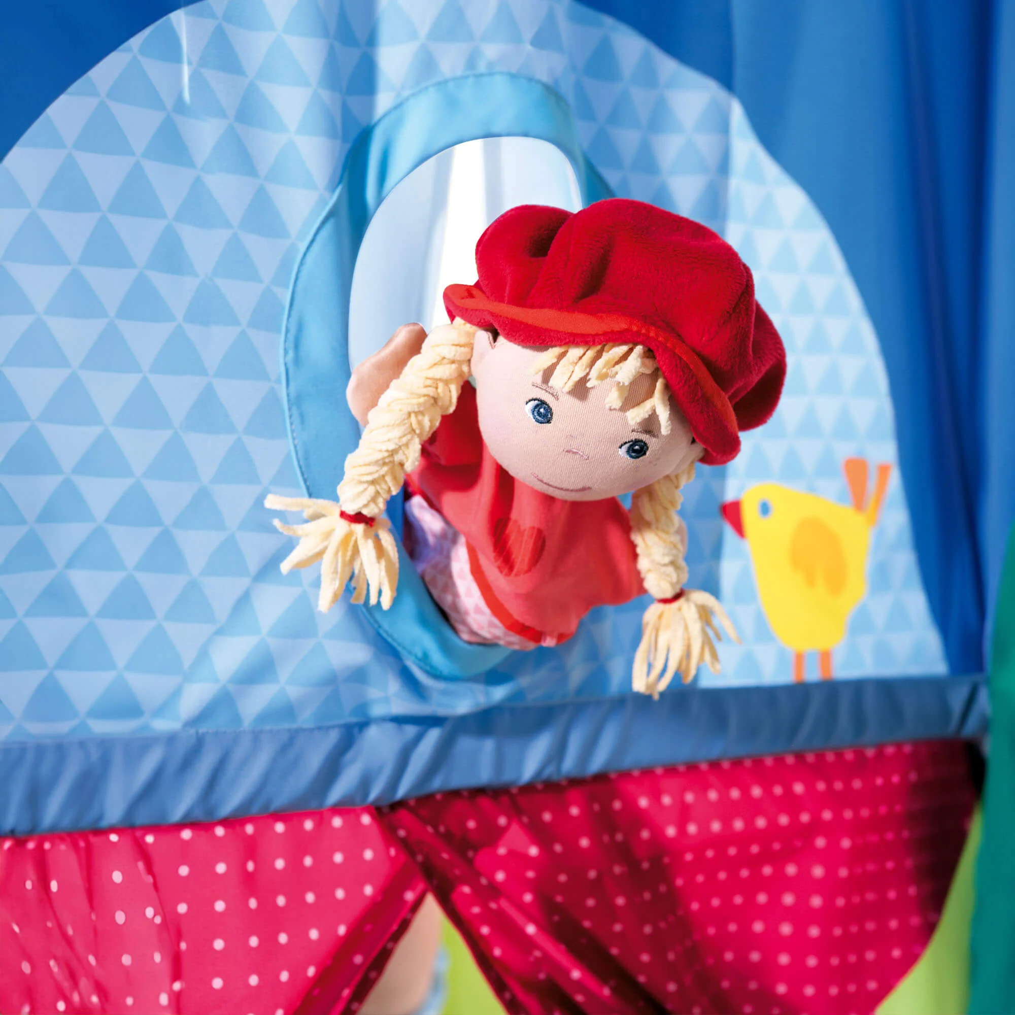 HABA Hanging Doorway Puppet Theater - Image 6