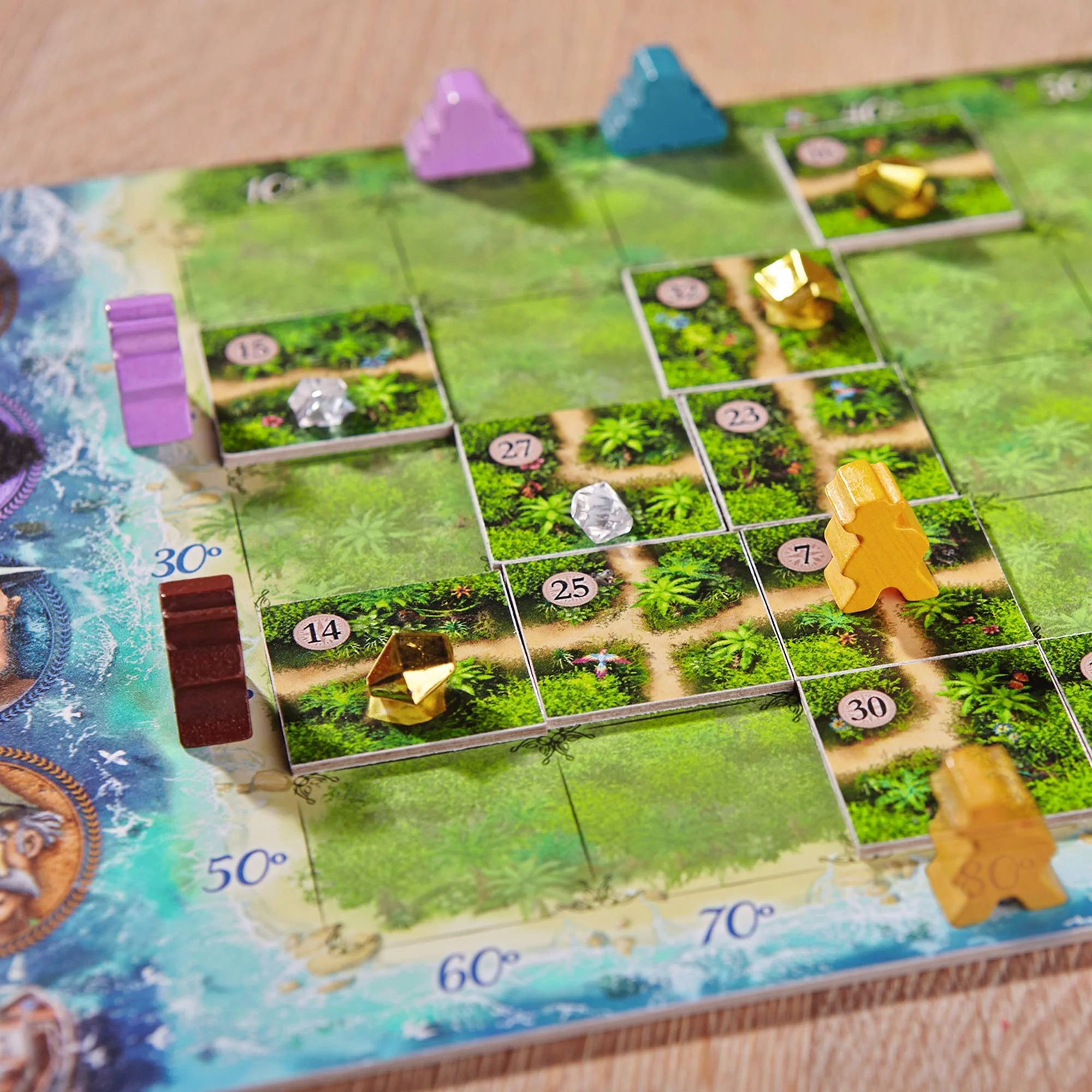 HABA Karuba - Tile Laying Puzzle Game - Image 2