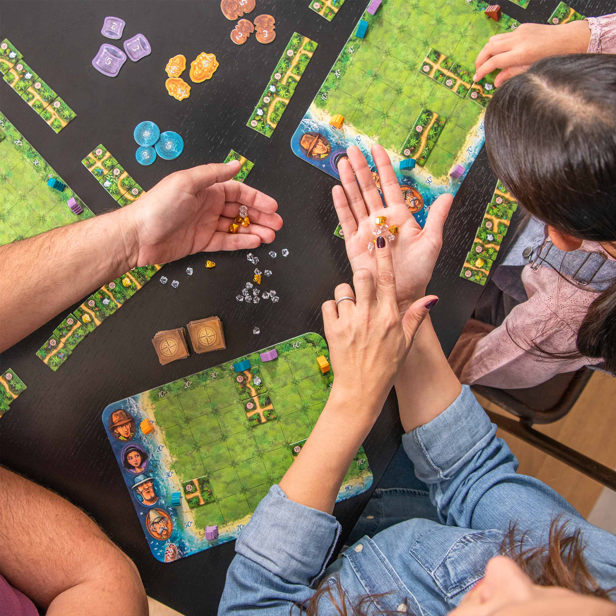 HABA Karuba - Tile Laying Puzzle Game - Image 4