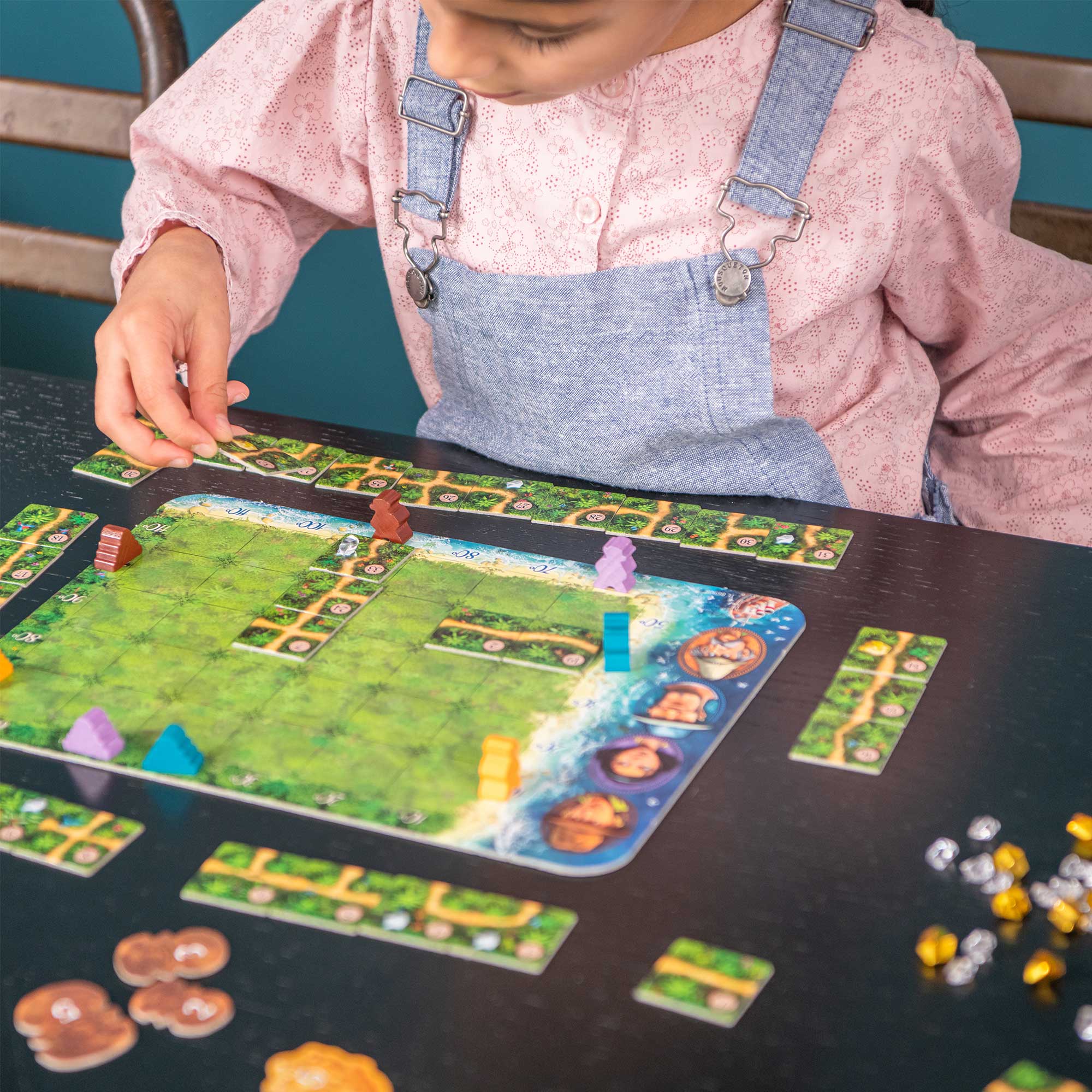 HABA Karuba - Tile Laying Puzzle Game - Image 5