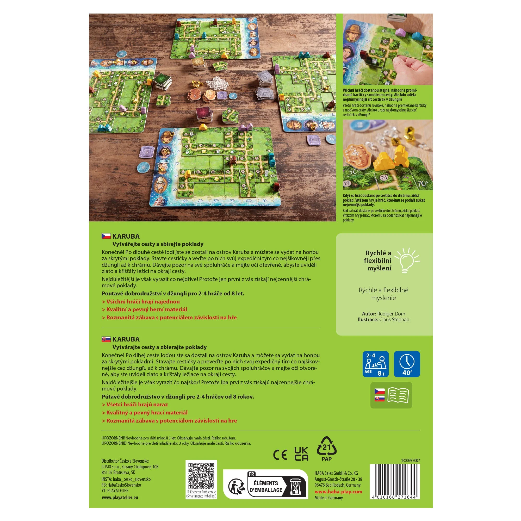 HABA Karuba - Tile Laying Puzzle Game - Image 9