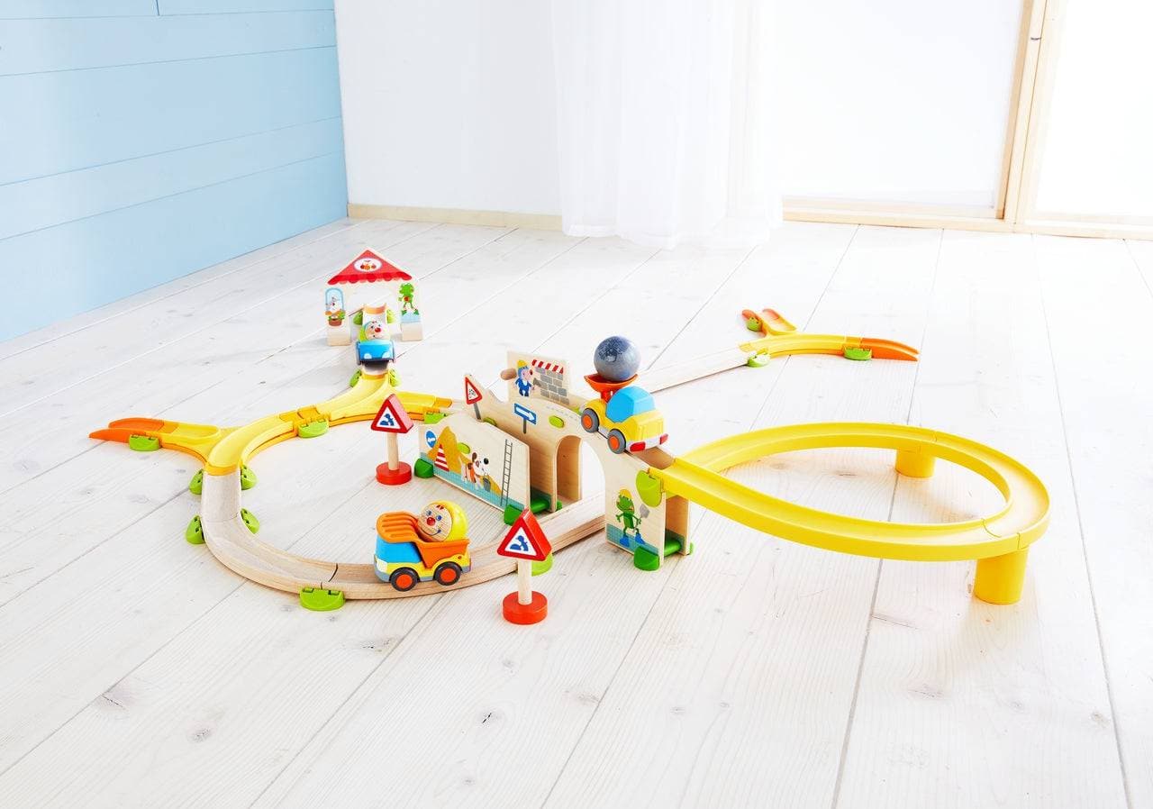 HABA Kullerbu Construction Site Play Track Starter Set - Image 5