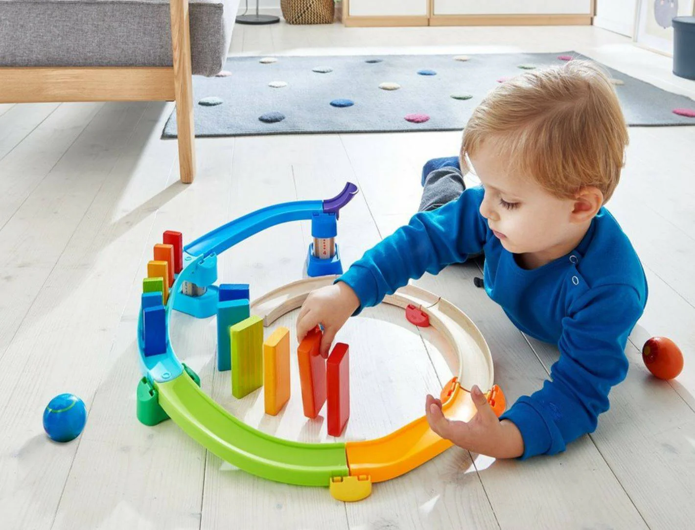 HABA Kullerbu Kringel Domino Play Track Starter Set - Image 10