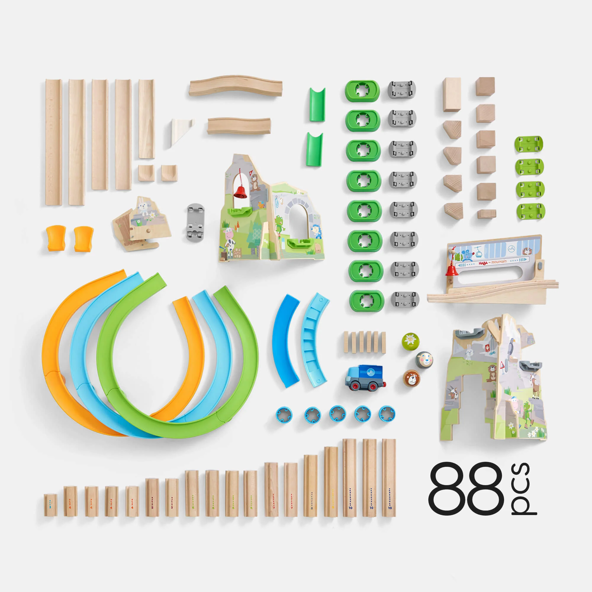 HABA Kullerbu Mountain Adventure Track Set - Image 8