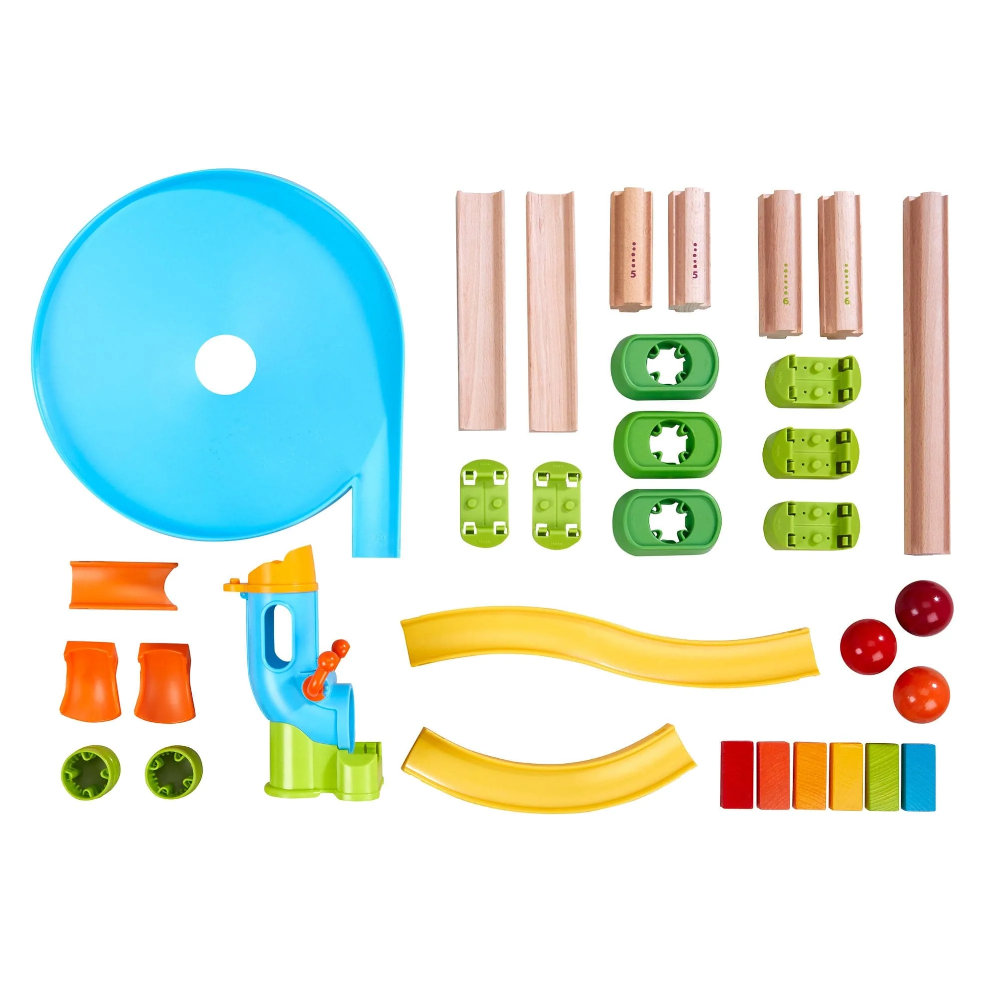 HABA Kullerbu Traffic Jam Ball Track Set - Image 3