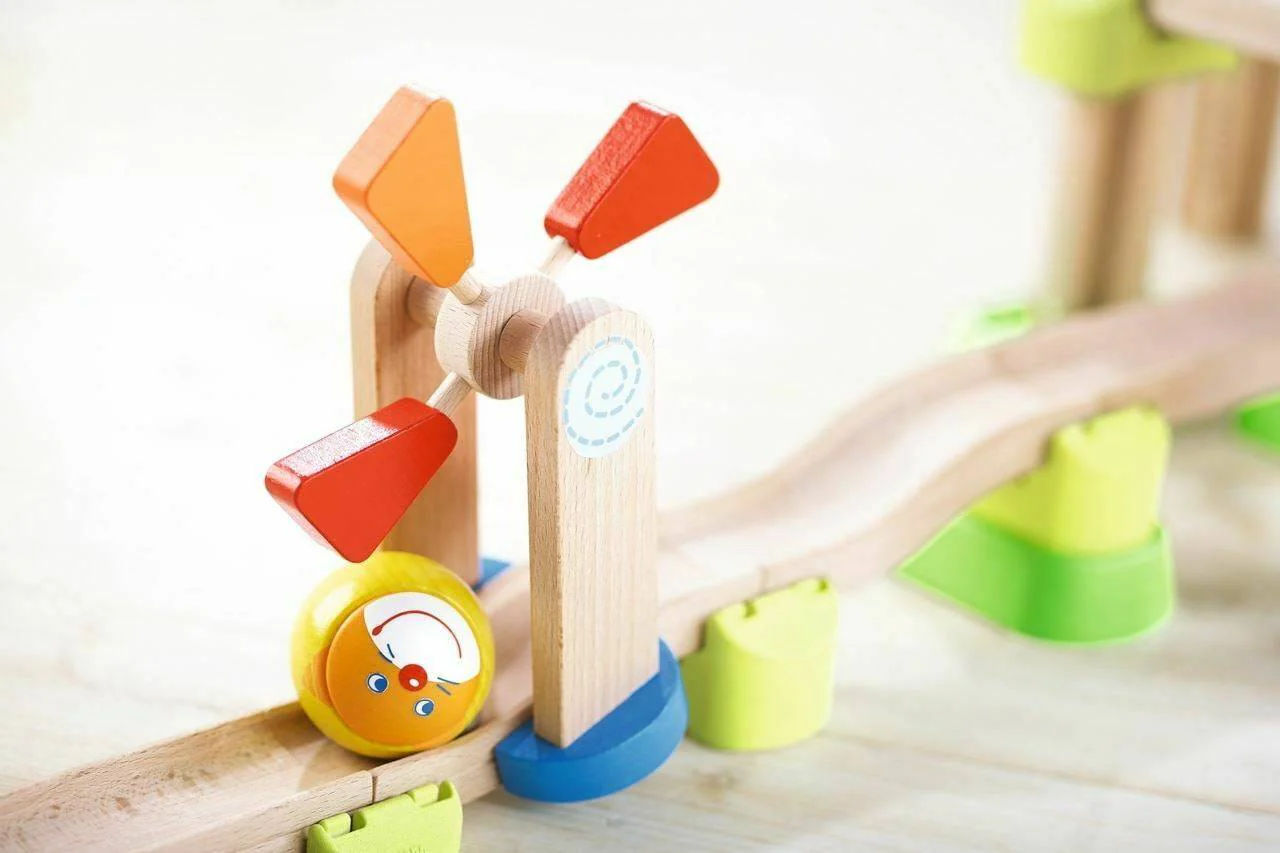 HABA Kullerbu Windmill 25 Piece Starter Track Set - Image 12