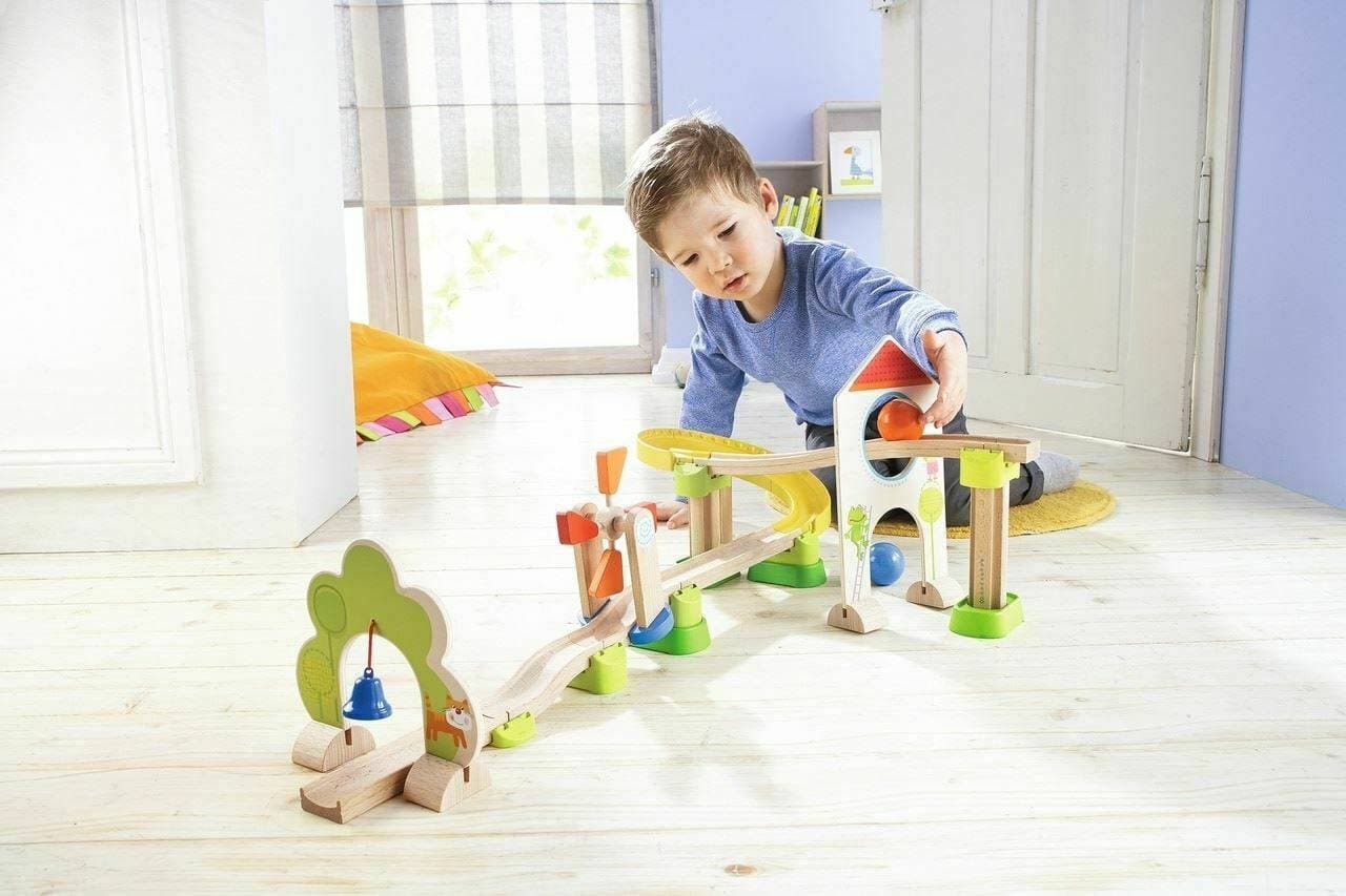 HABA Kullerbu Windmill 25 Piece Starter Track Set - Image 2