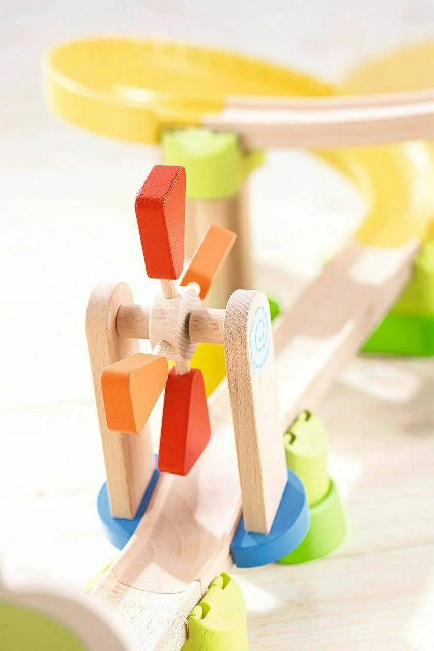 HABA Kullerbu Windmill 25 Piece Starter Track Set - Image 3