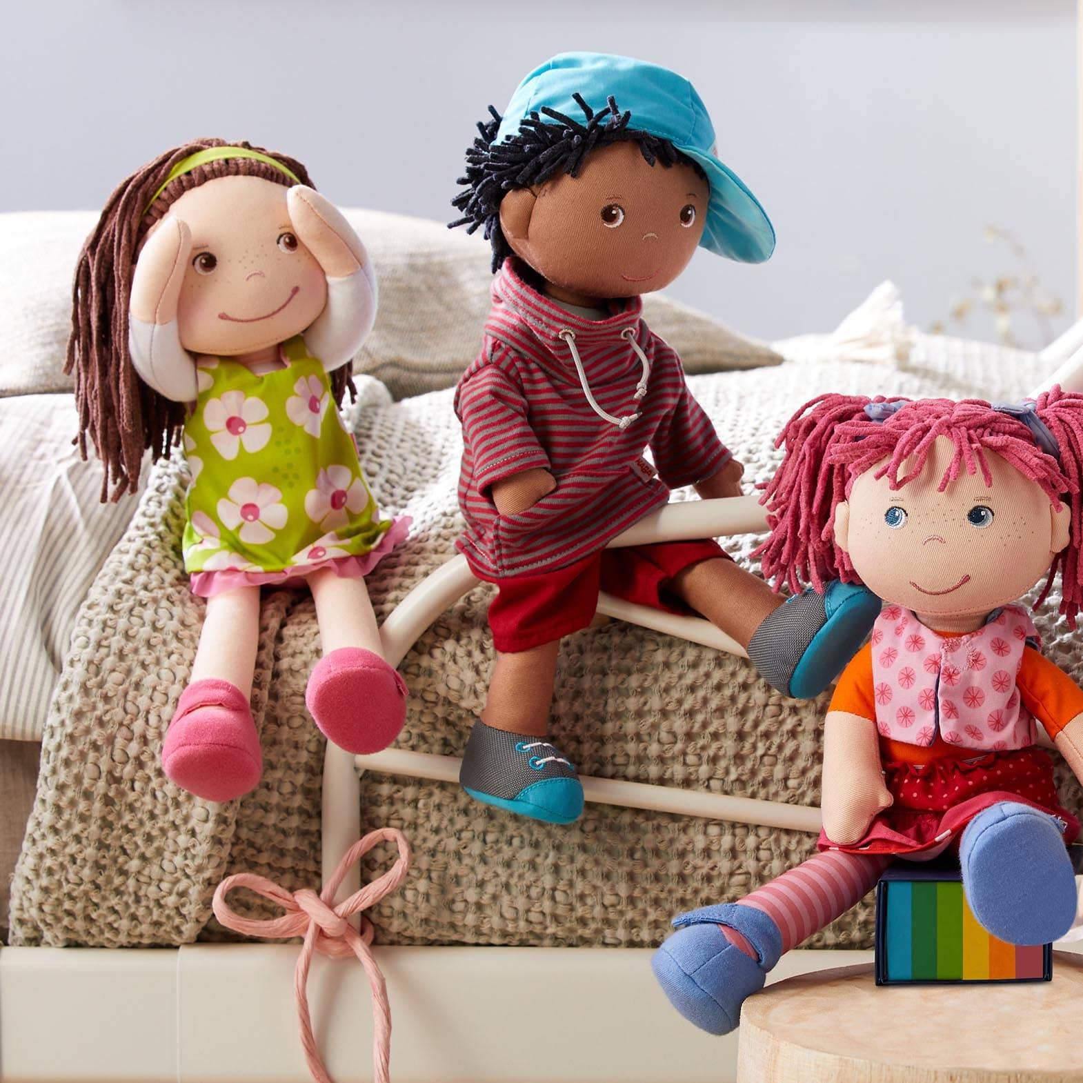 HABA Lilli-Lou 12" Soft Doll - Image 4