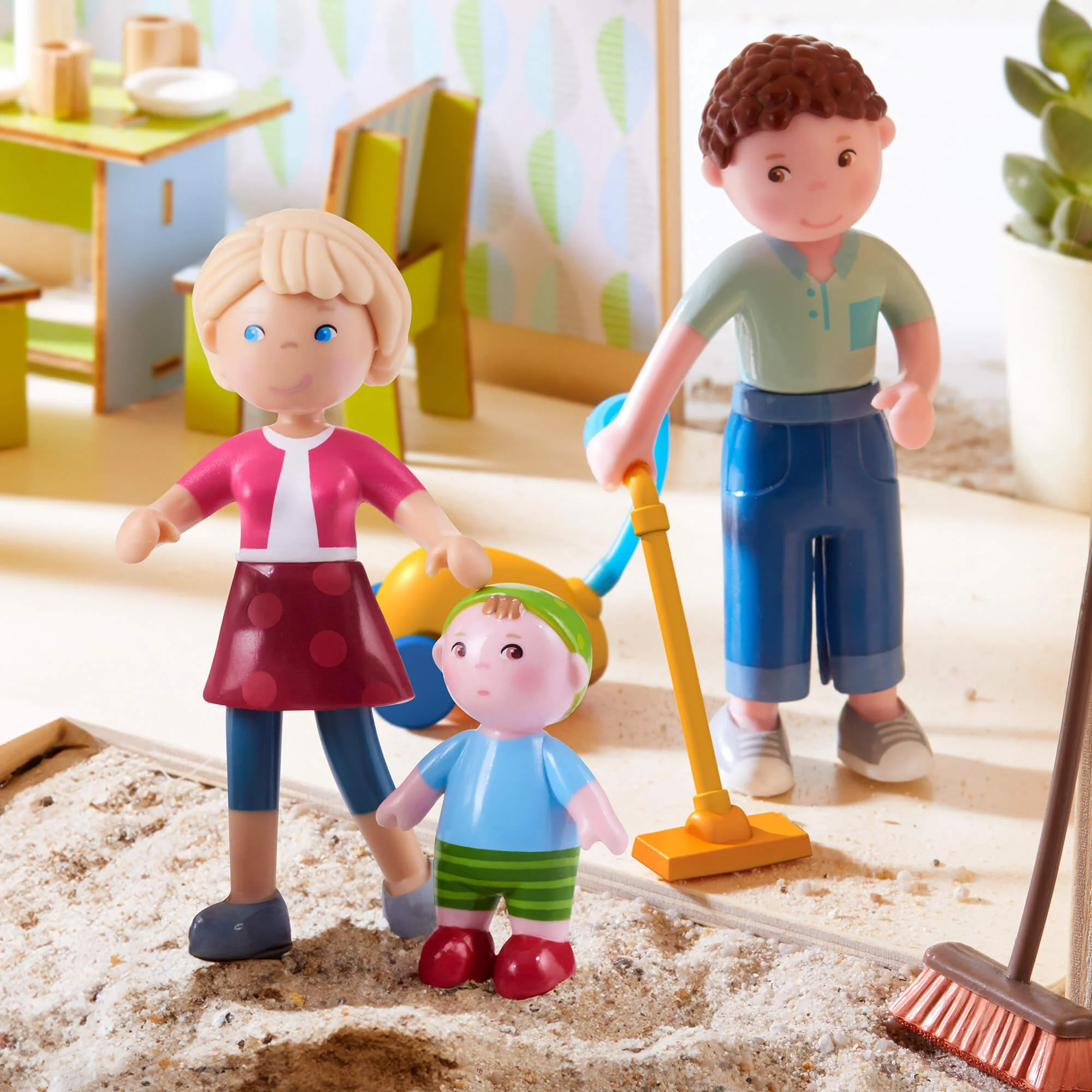 HABA Little Friends Doll Bundle - Family Set - Image 2