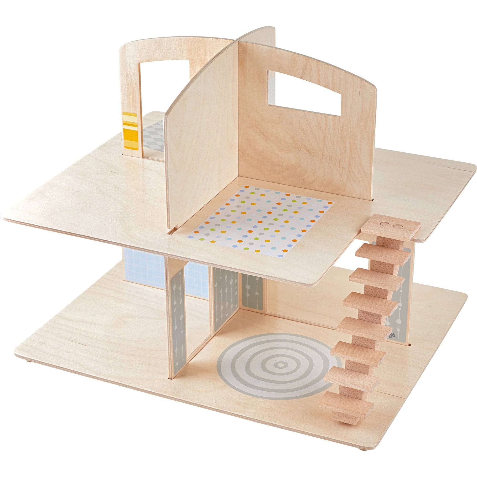 HABA Little Friends Dollhouse Town Villa with Furniture - Image 5