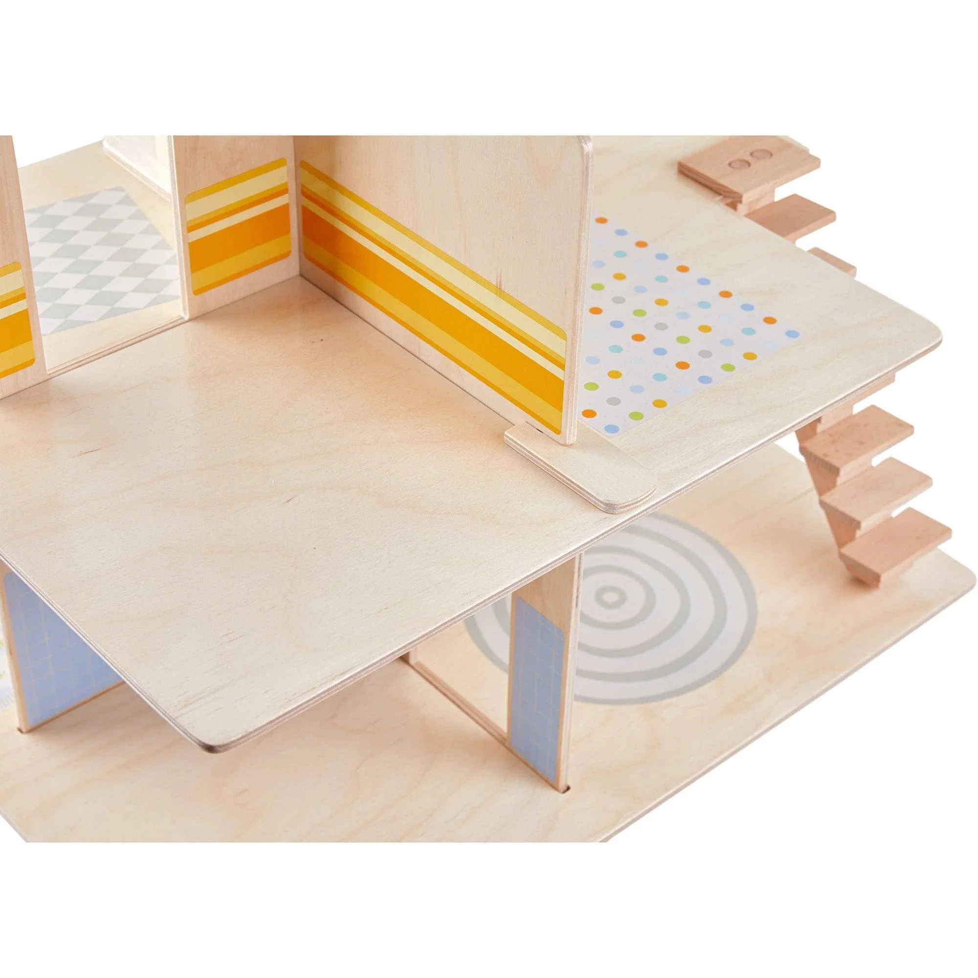 HABA Little Friends Dollhouse Town Villa with Furniture - Image 6