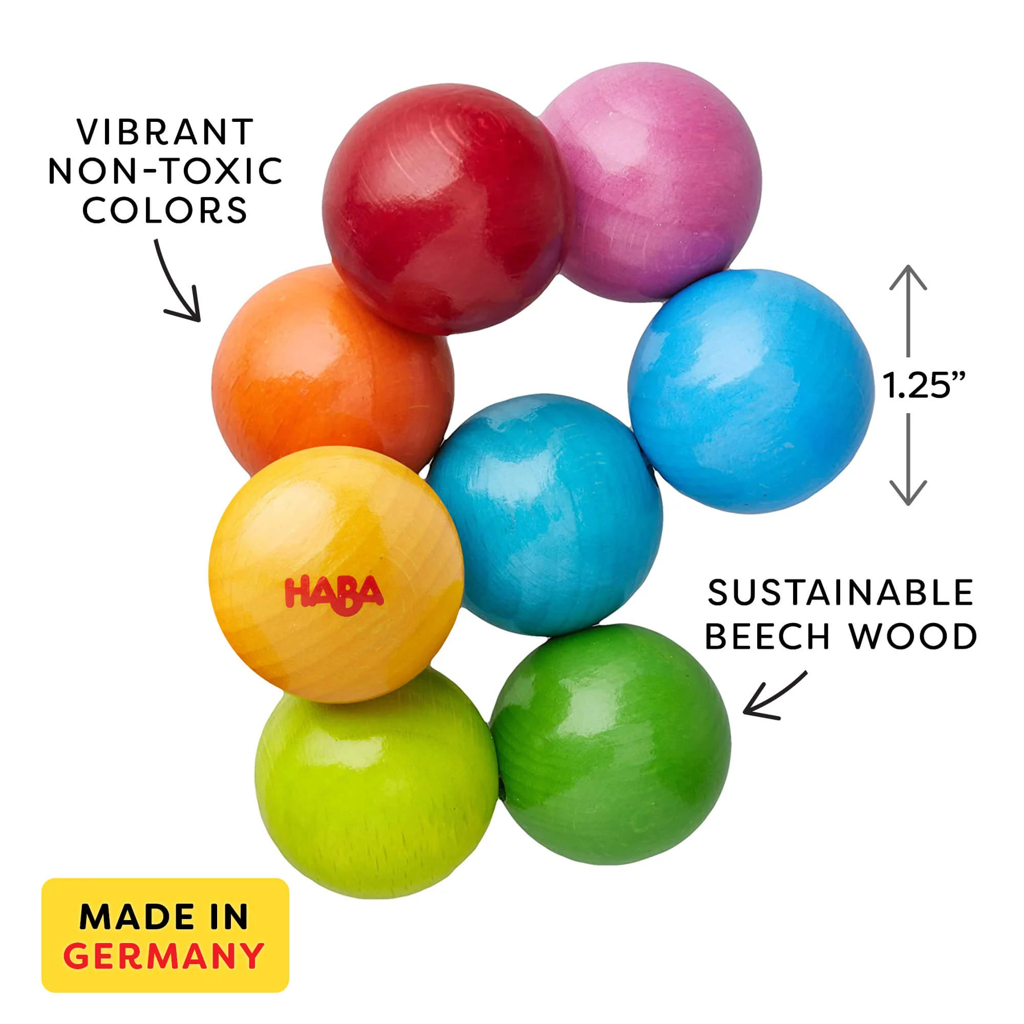 HABA Magical Wooden Clutching Toy - Image 6