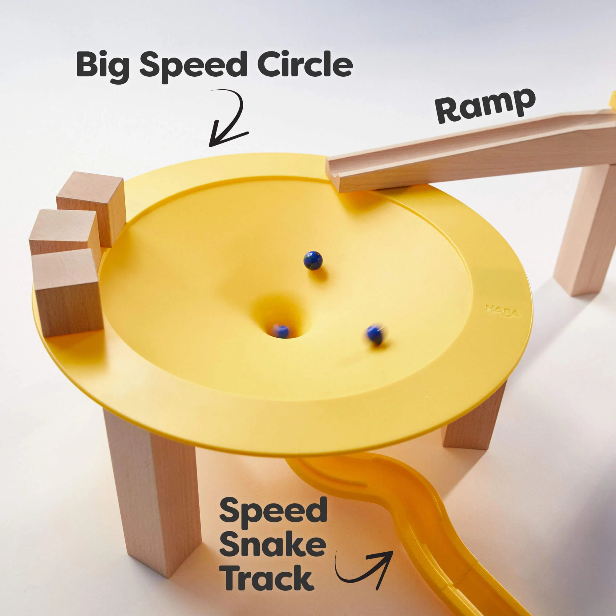 HABA Marble Run Funnel Jungle Starter Set - Image 4
