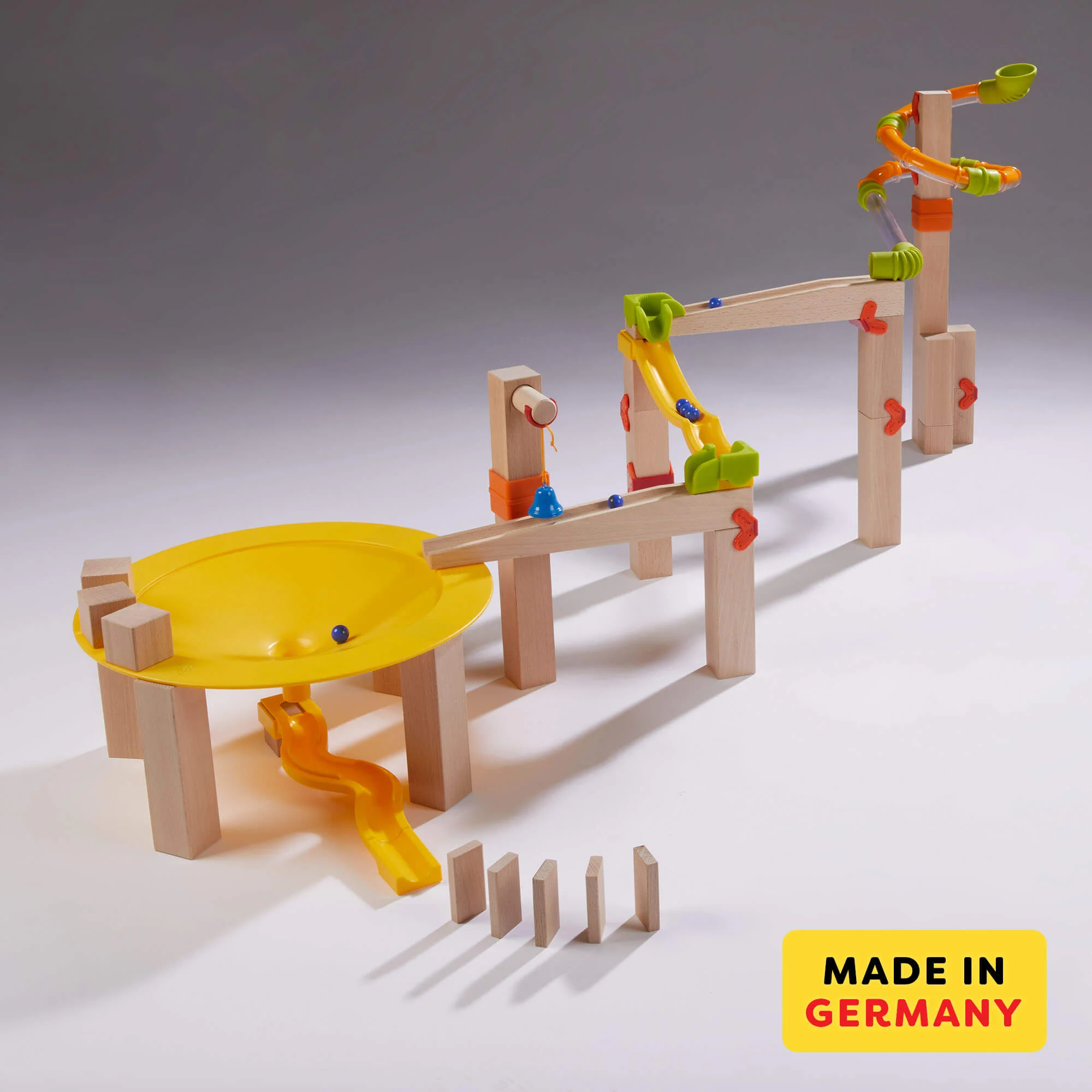 HABA Marble Run Funnel Jungle Starter Set - Image 7