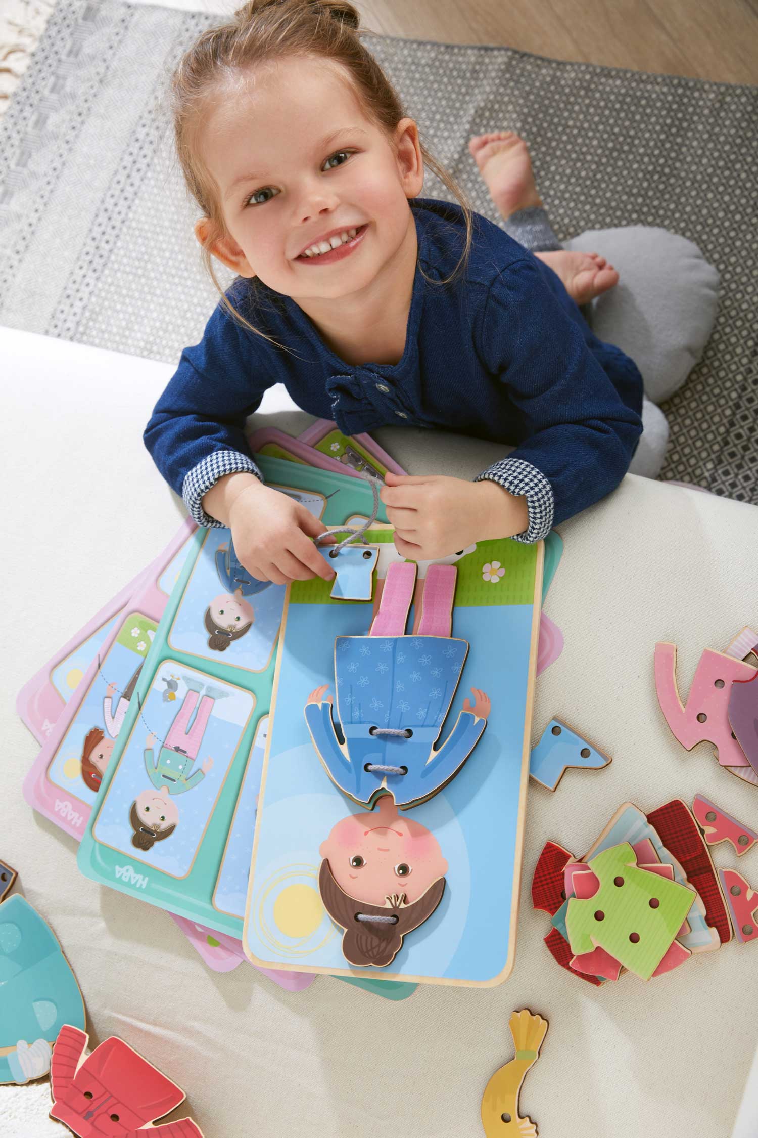 HABA My First Threading Game – Dress Up Fun - Image 8