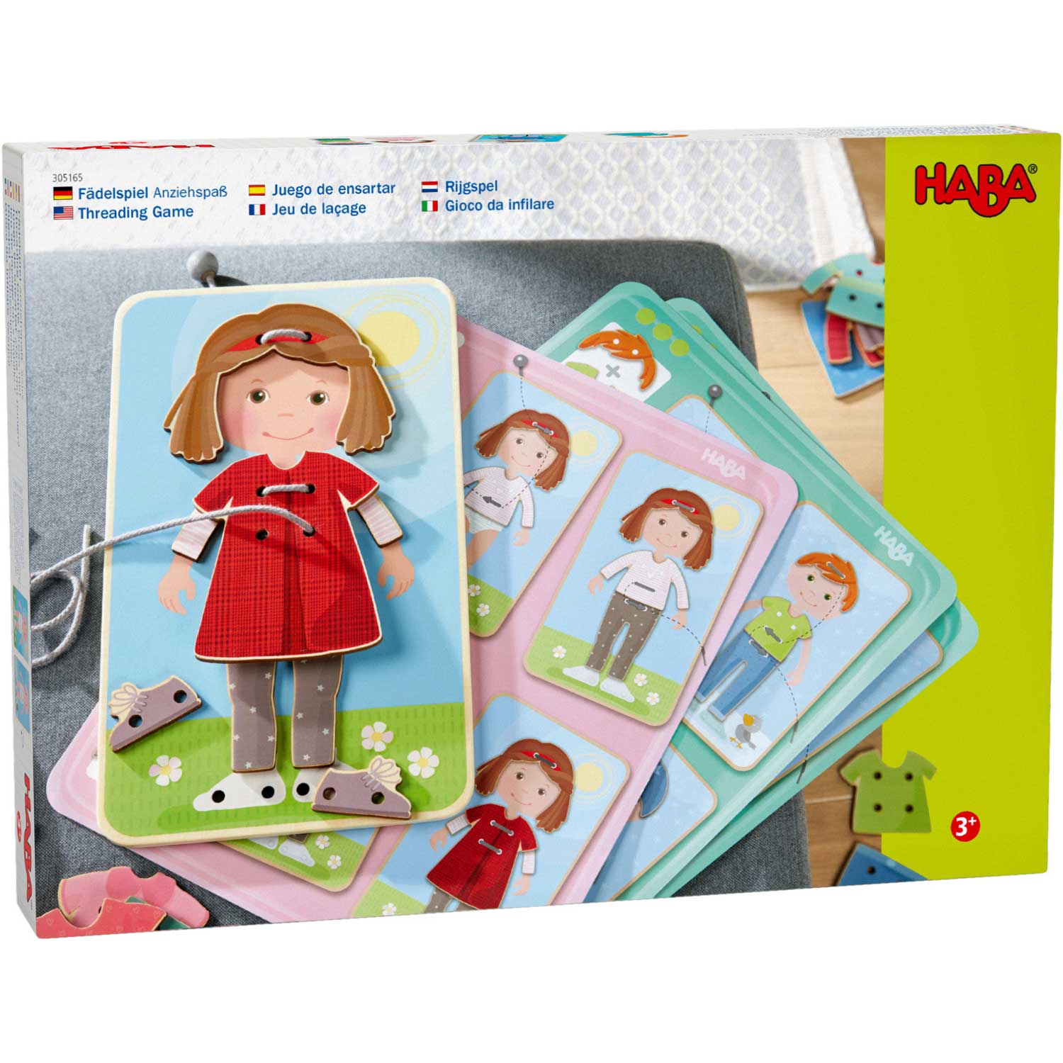 HABA My First Threading Game – Dress Up Fun - Image 9