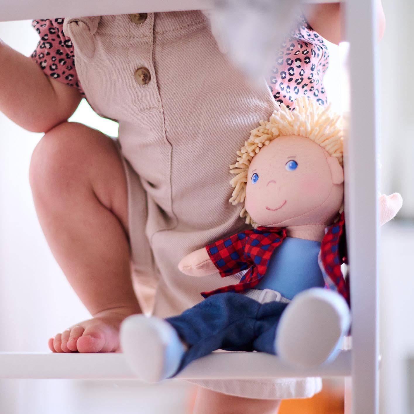 HABA Nick 12" Soft Doll - Image 6
