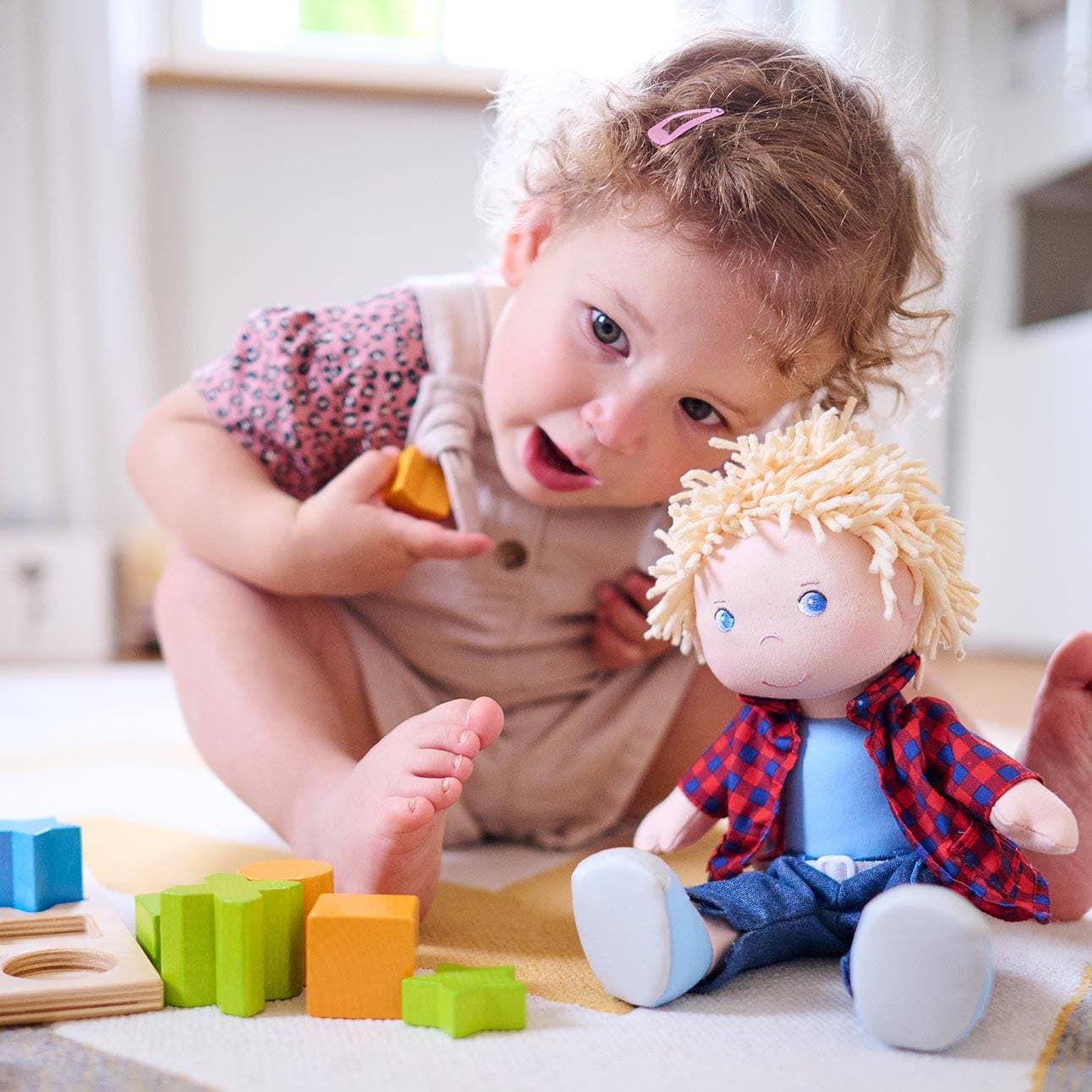HABA Nick 12" Soft Doll - Image 7