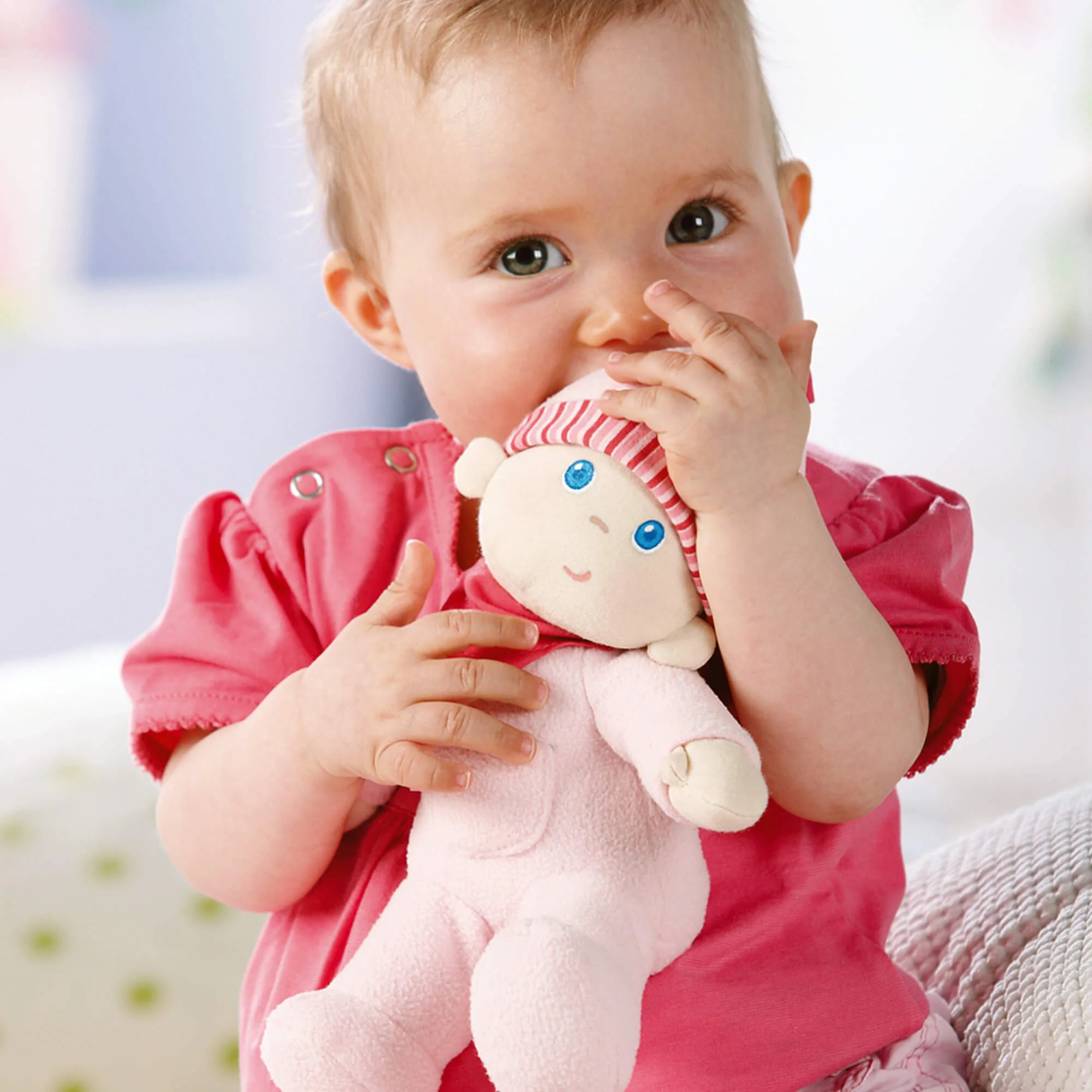 HABA Snug Up Doll Luisa 8" First Doll - Image 2