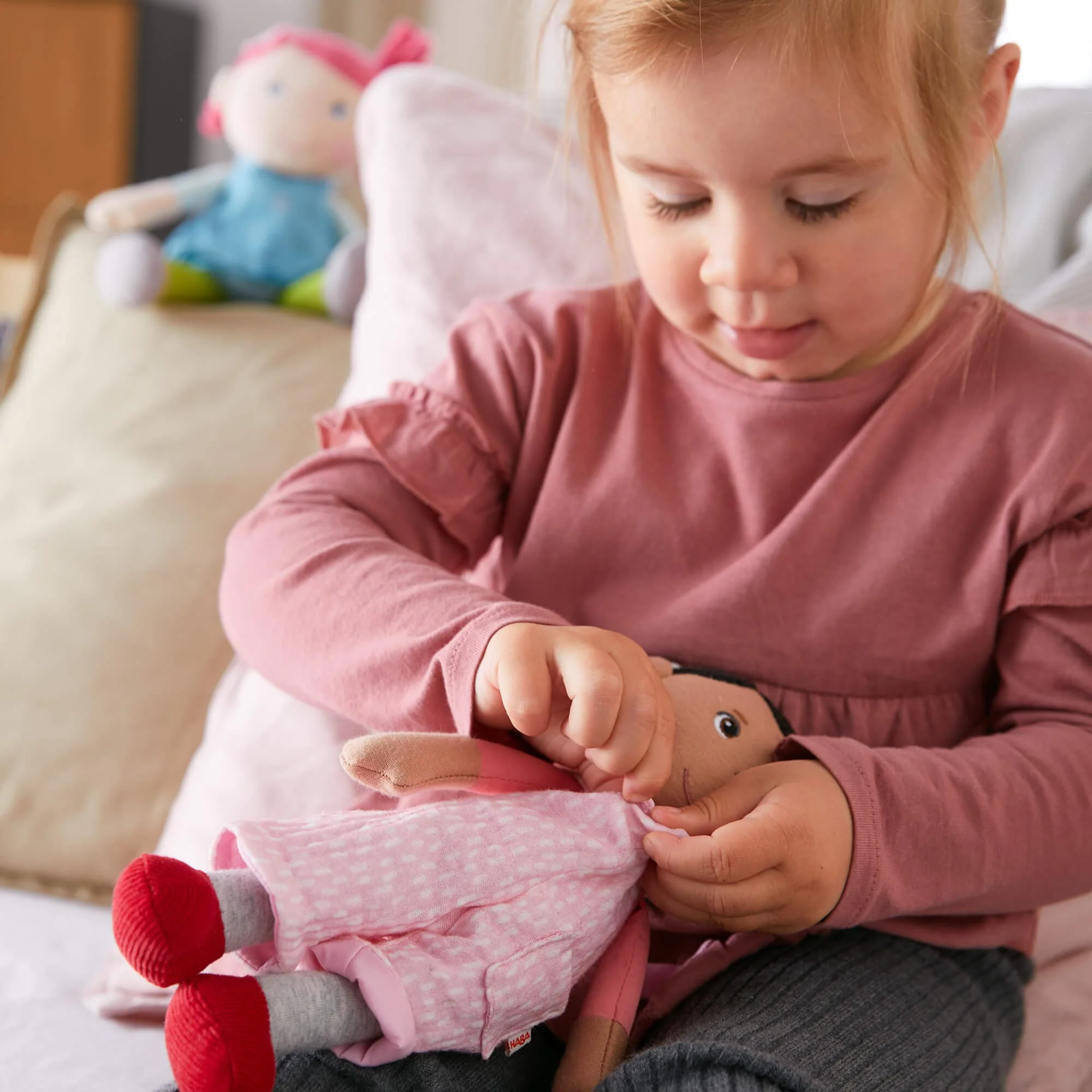 HABA Snug Up Doll Rumbi - Image 4