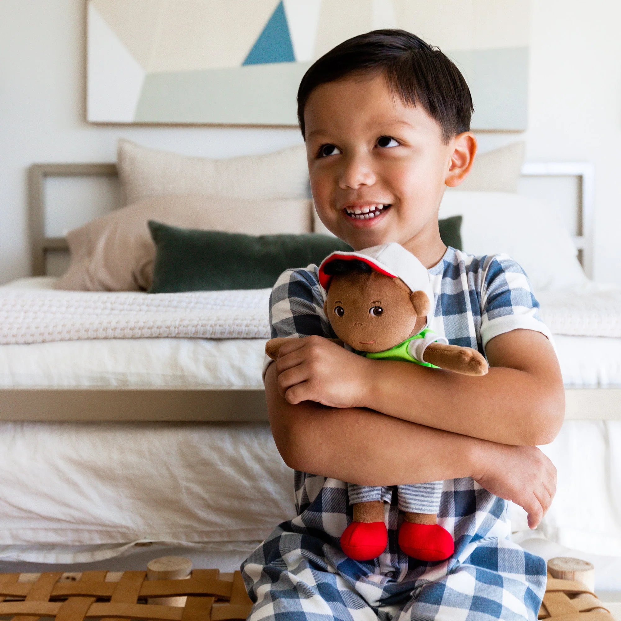 HABA Snug Up Soft Doll Mason - Image 5
