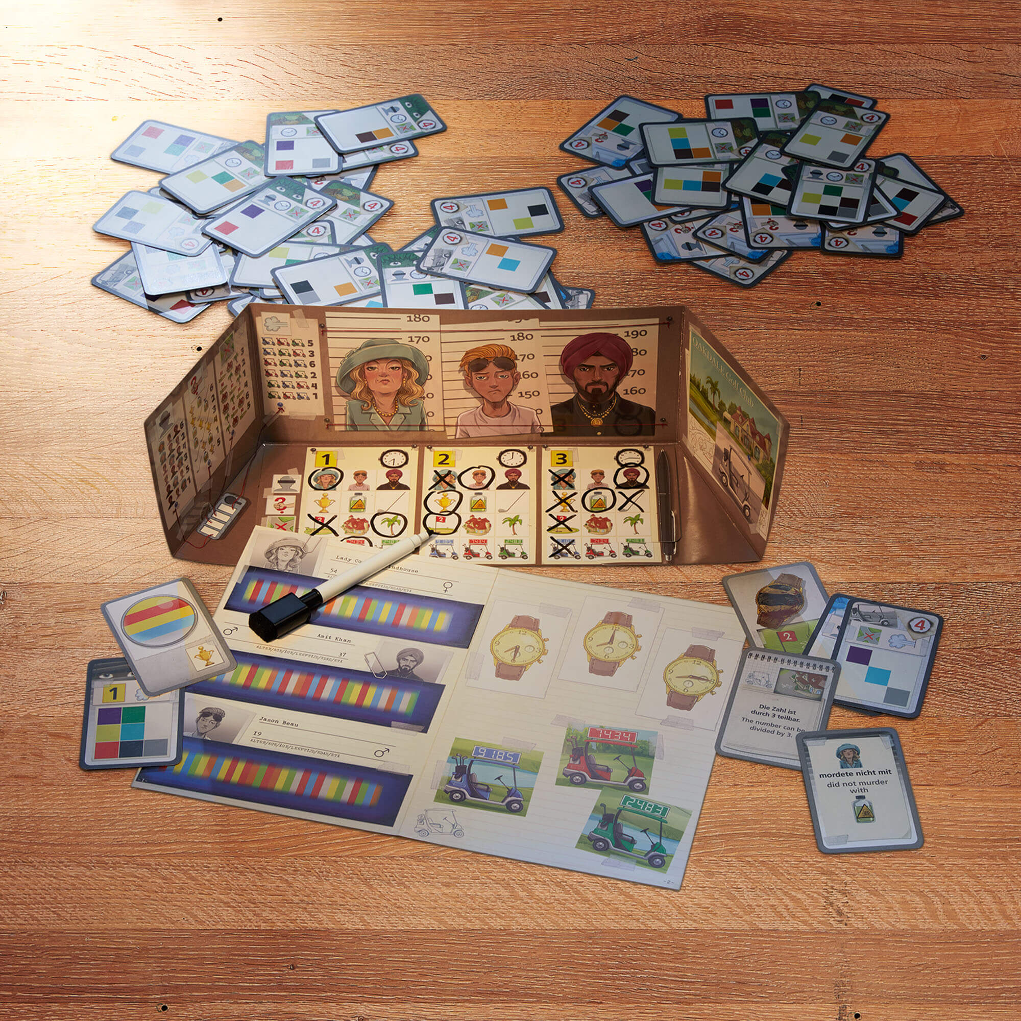 HABA The Key: Murder at the Oakdale Club - Image 3