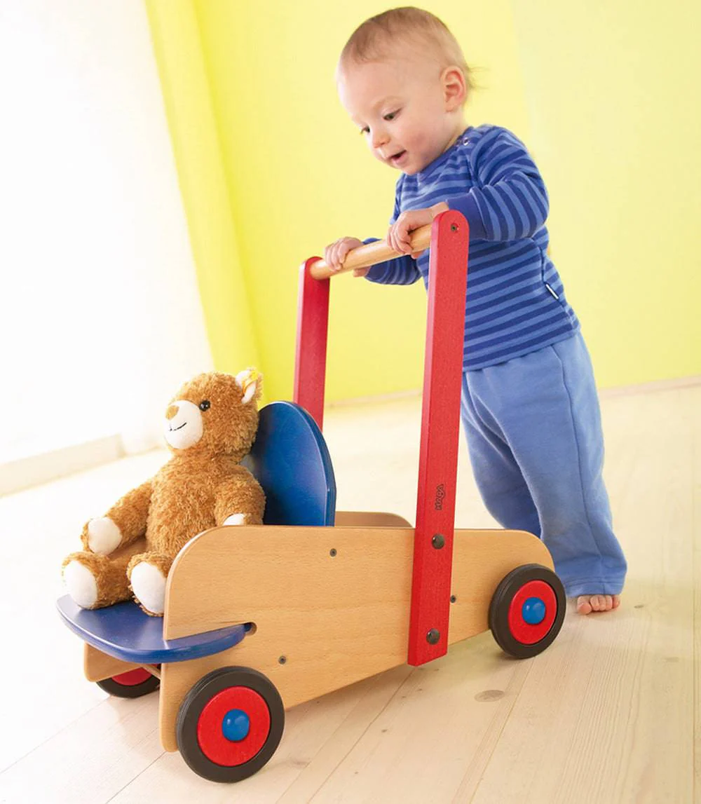 HABA Walker Wagon Push Toy - Image 3