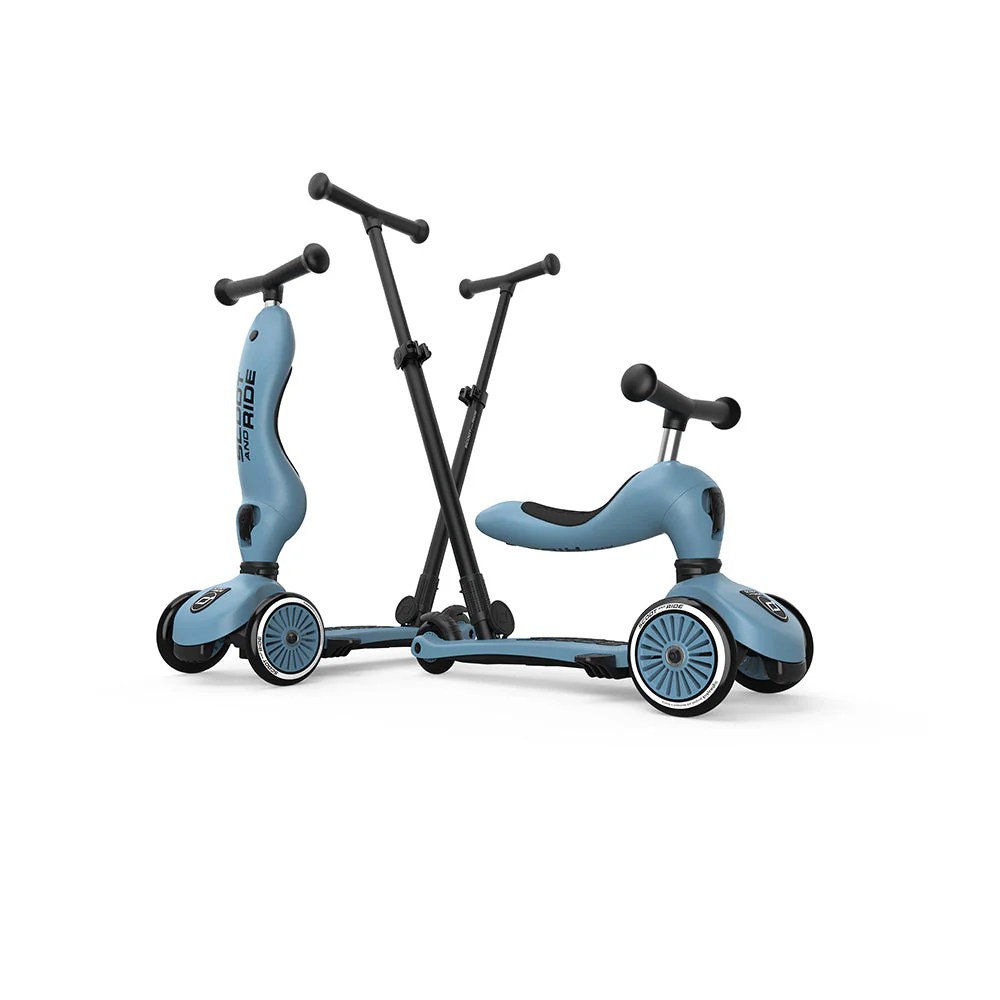 Scoot and Ride Highwaykick 1 Push and Go Steel - Image 3