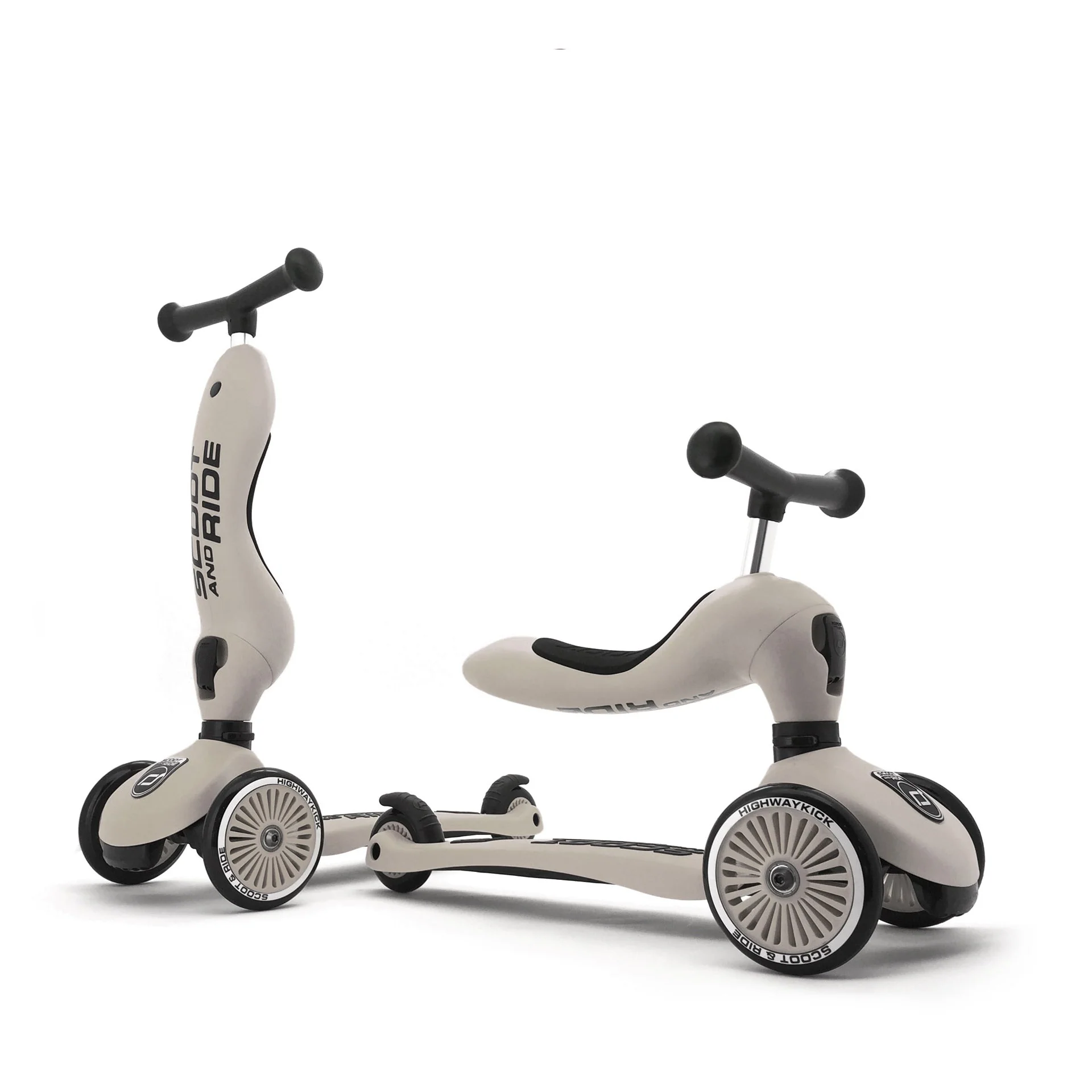 Scoot and Ride Highwaykick 1 Scooter and Ride On Toy Ash - Image 3
