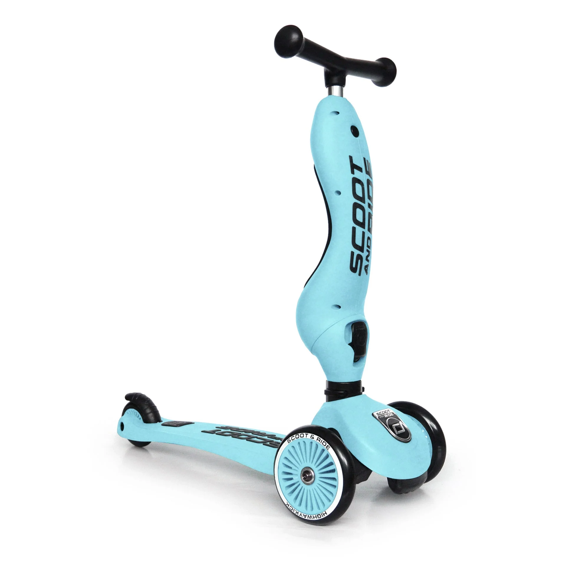 Scoot and Ride HighwayKick 1 Scooter and Ride On Toy Blueberry - Image 2