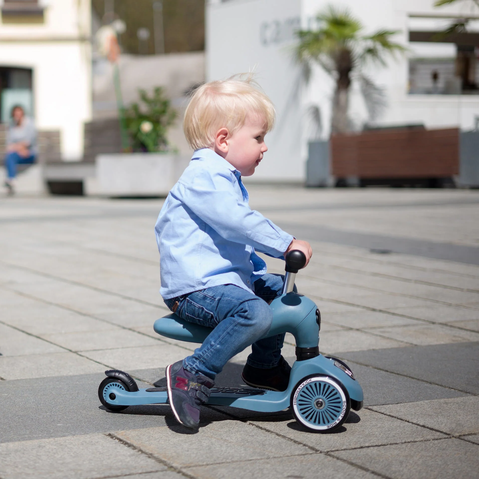 Scoot and Ride Highwaykick 1 Scooter and Ride On Toy Steel - Image 5
