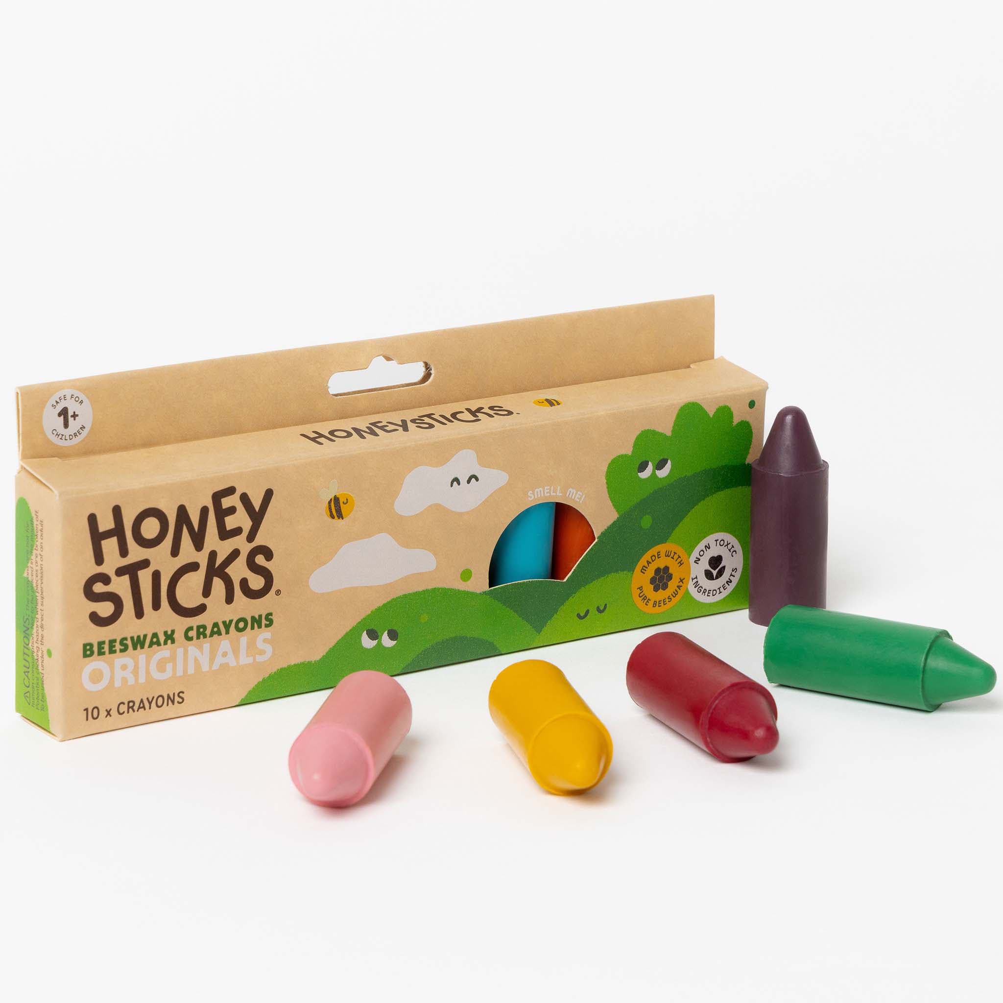 Honeysticks Beeswax Crayons Originals 10pk - Image 5