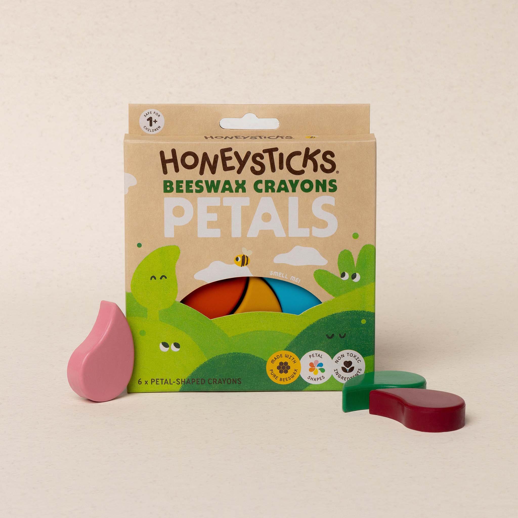 Honeysticks Beeswax Crayons Petals 6pk - Image 5