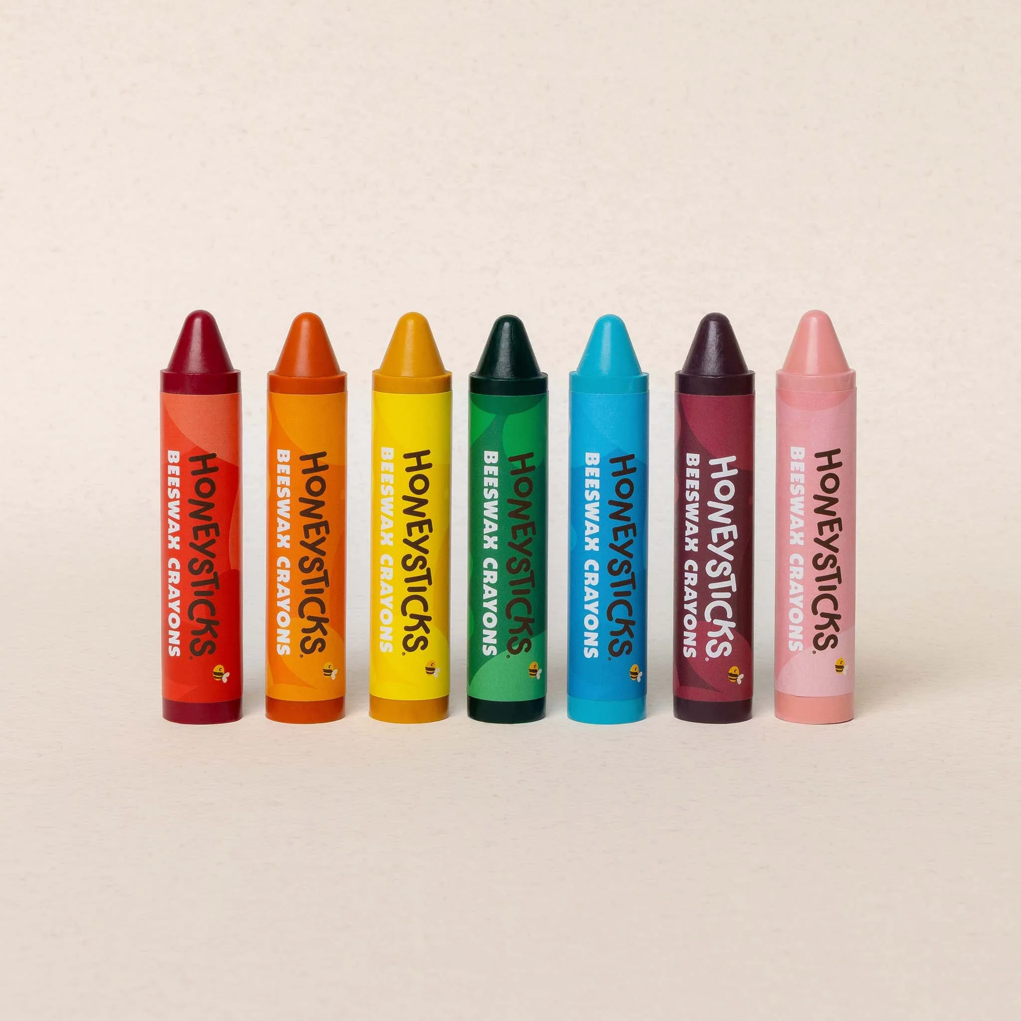 Honeysticks Beeswax Crayons Super Jumbos 7pk - Image 2