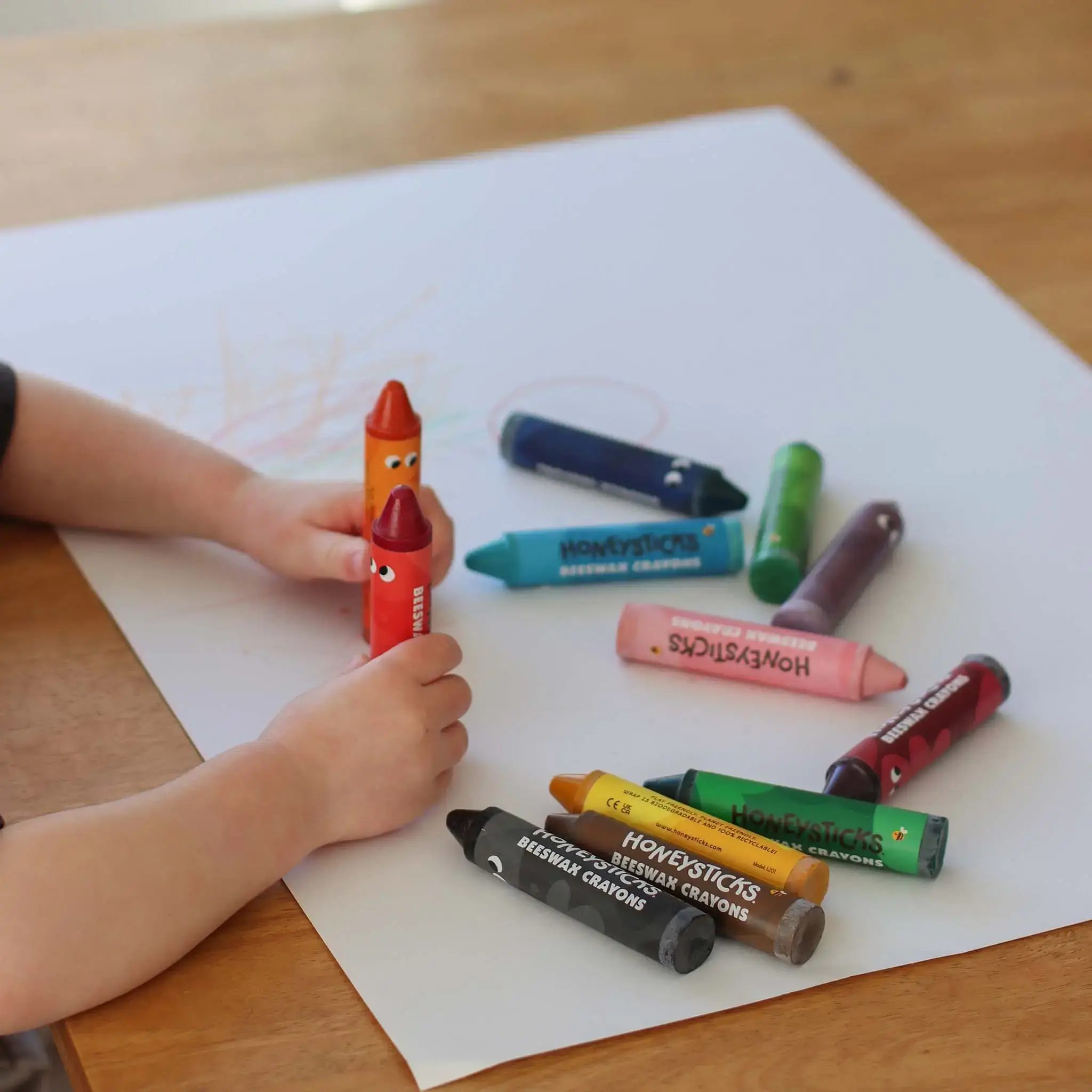 Honeysticks Beeswax Crayons Super Jumbos 7pk - Image 7