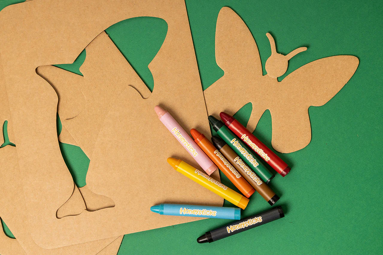 Stencils and Crayons Activity Set - Image 2