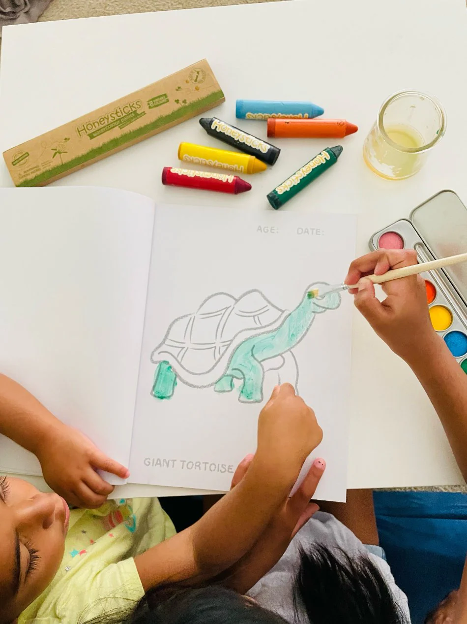 Honeysticks Toddlers First Coloring Book - An Endangered Animals Adventure - Image 2