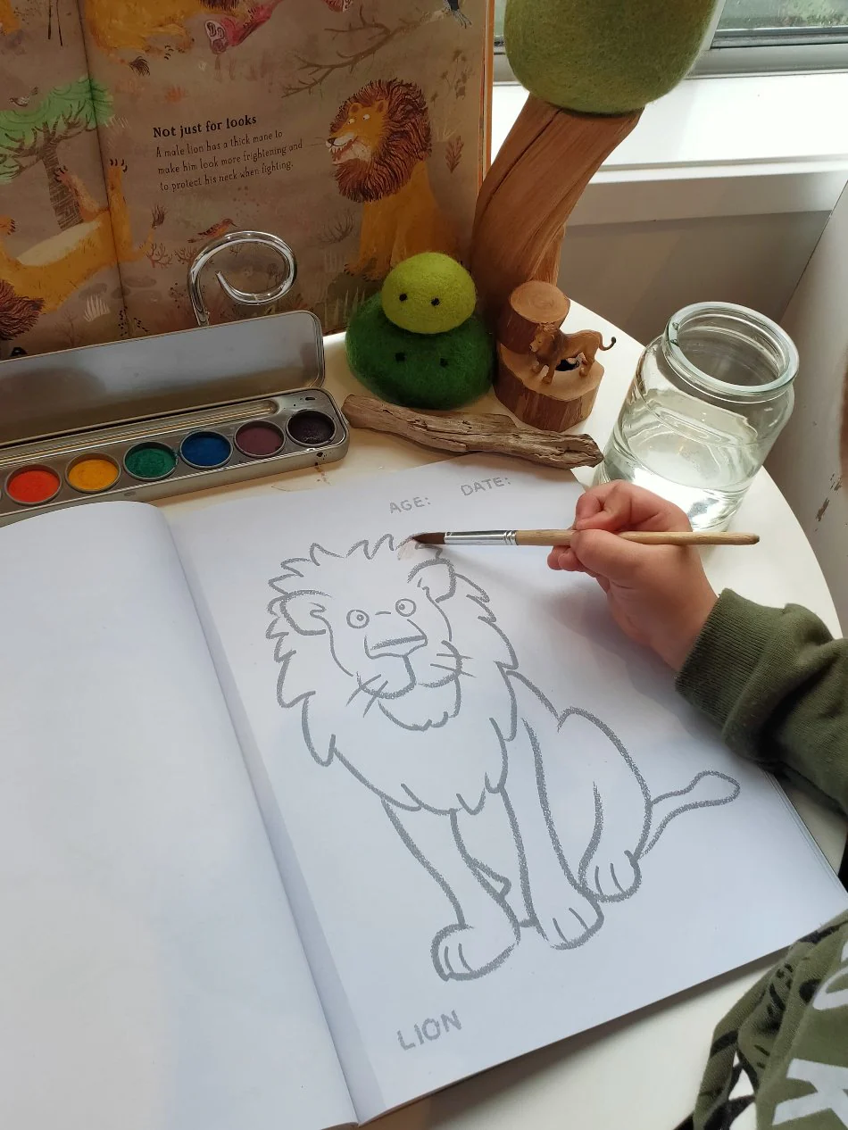 Honeysticks Toddlers First Coloring Book - An Endangered Animals Adventure - Image 3