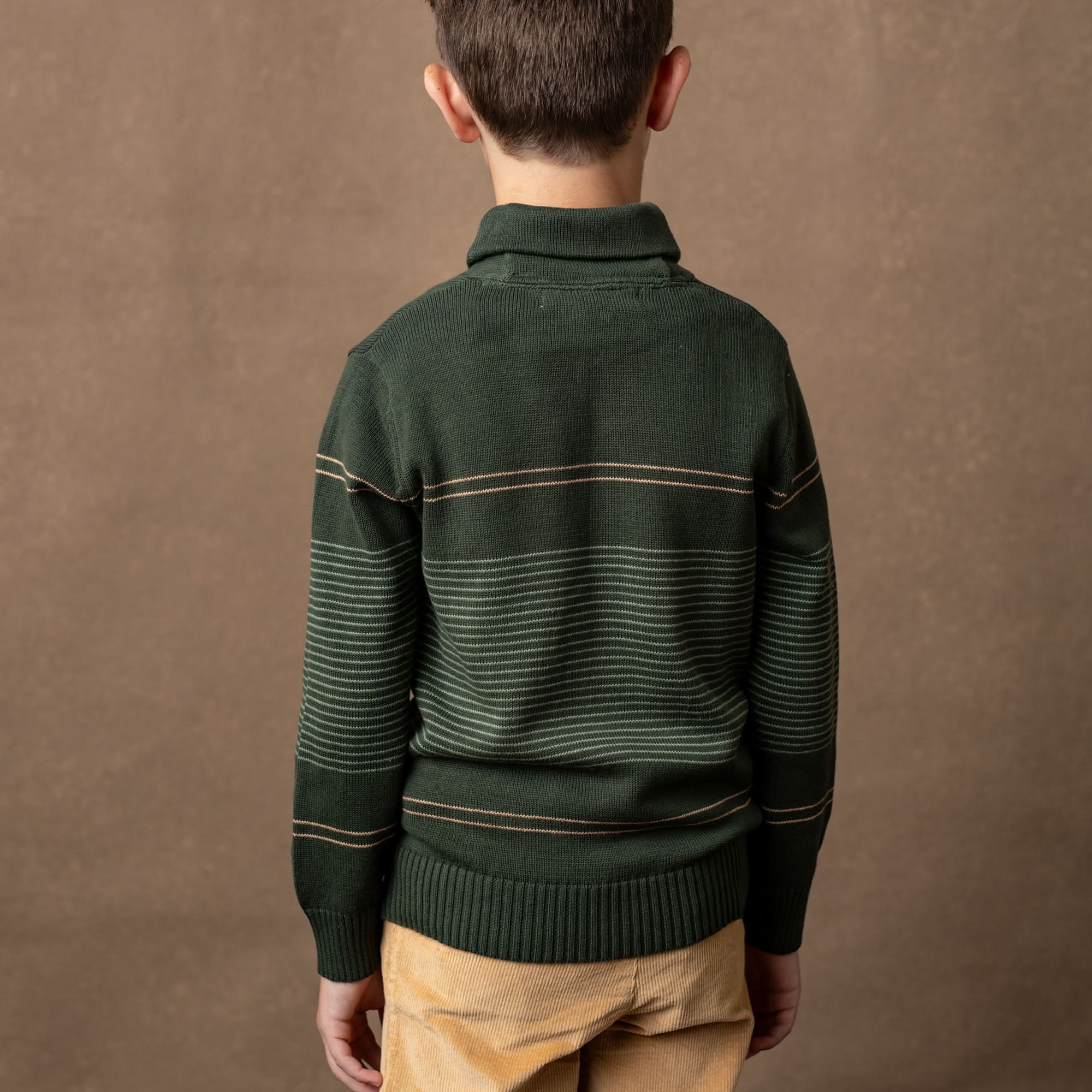 Hope & Henry Hope & Henry Organic Shawl Collar Sweater - Image 4