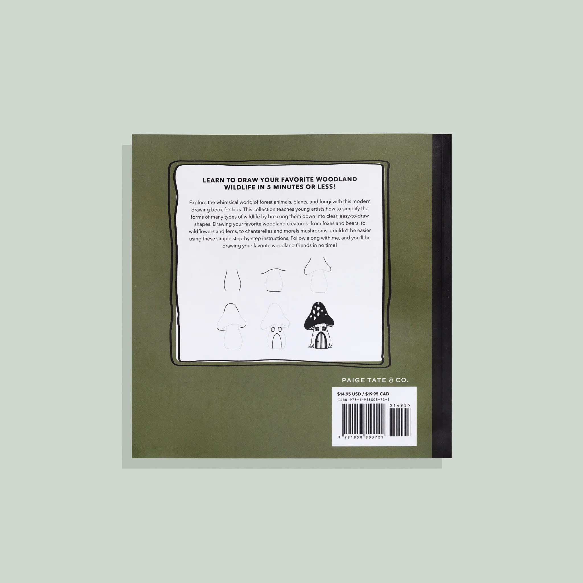 How to Draw for Kids: Mushrooms & Woodland Creatures for Kids - Image 5