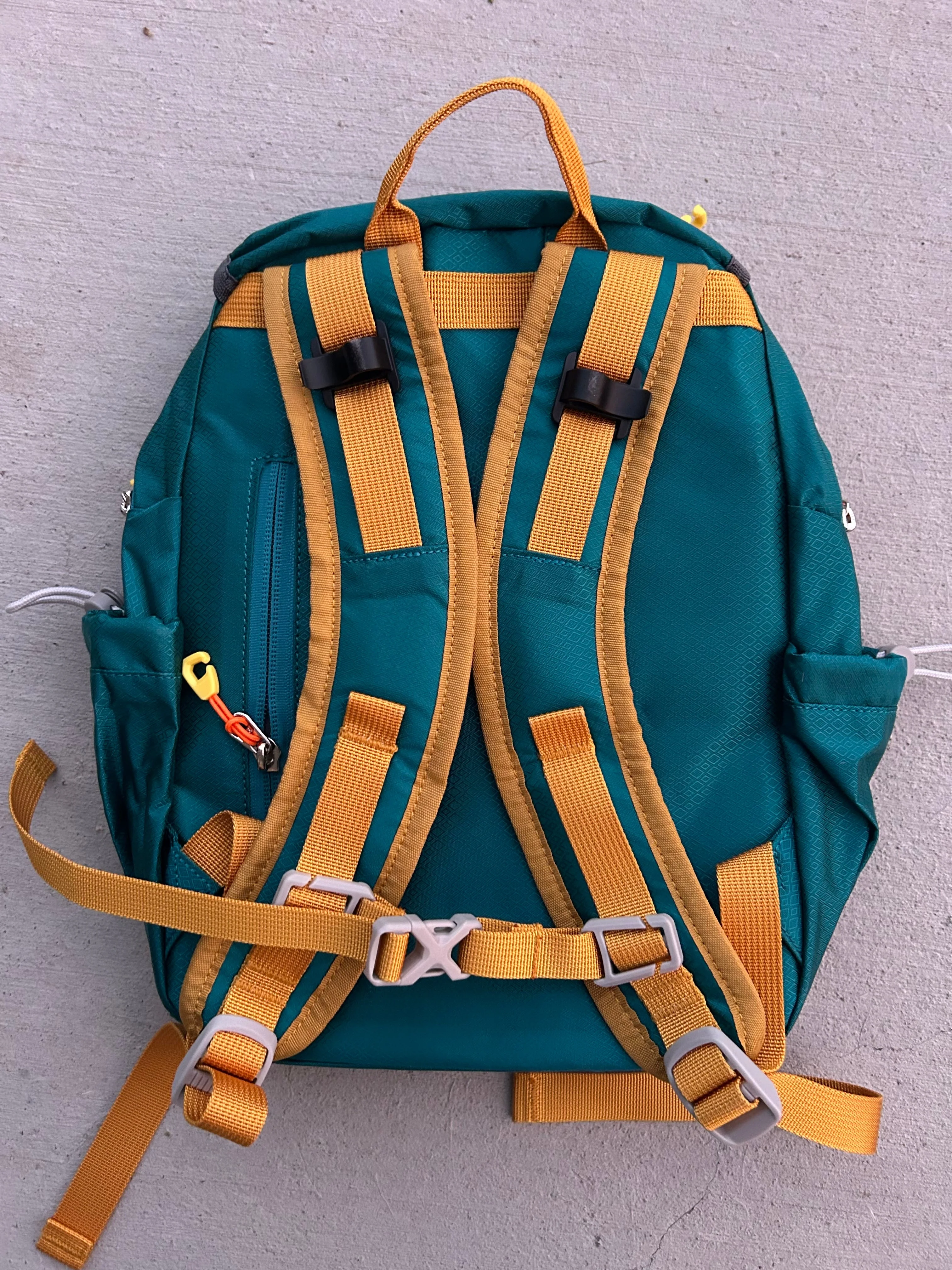 Keep the Littles Wild Kid’s (Ages 2 to 7) Teal Hiking Pack - Water Bladder Compatible Backpack for Young Hikers - Image 5