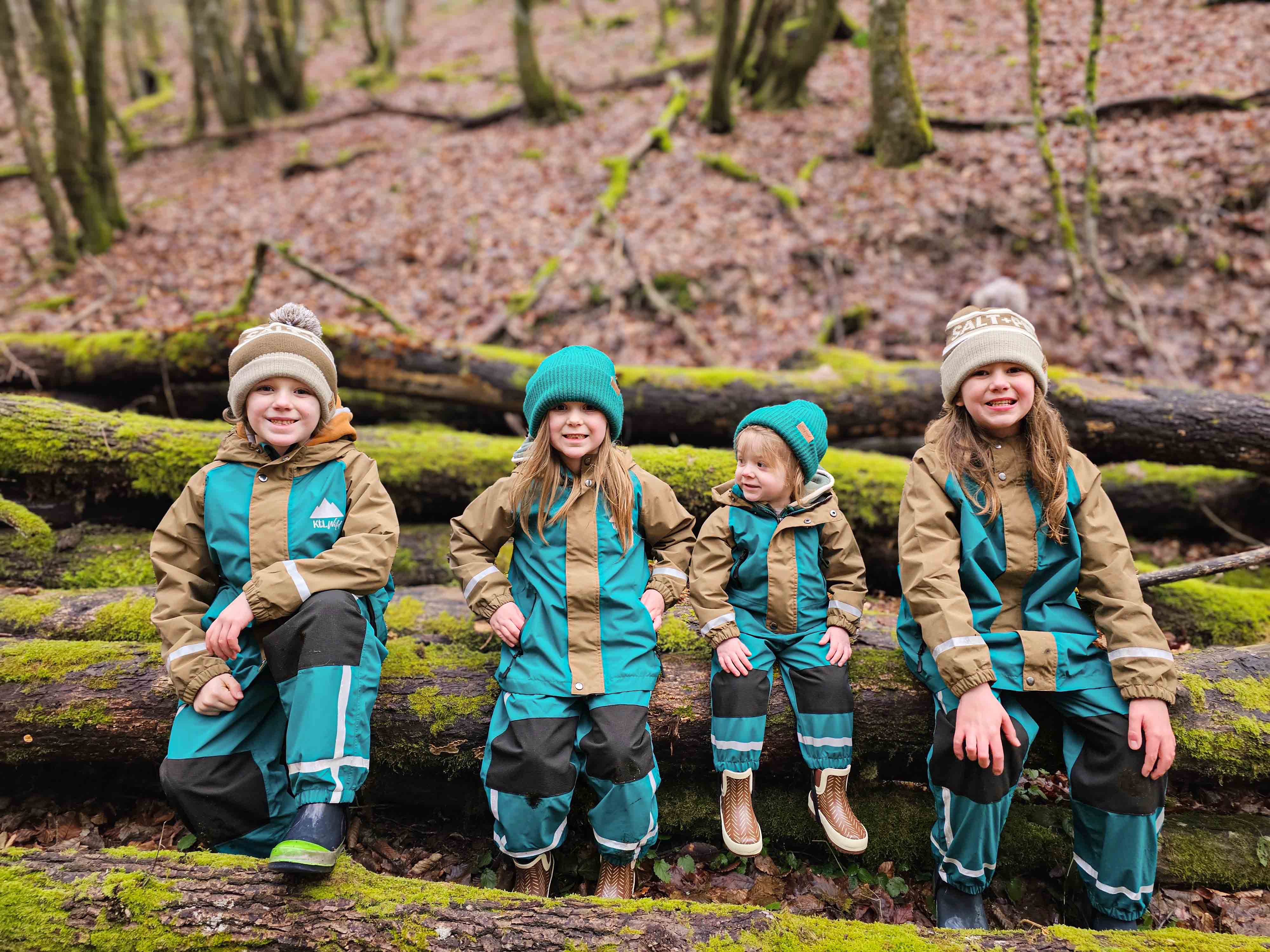 Keep the Littles Wild Rain jacket- waterproof and reflective - Image 3