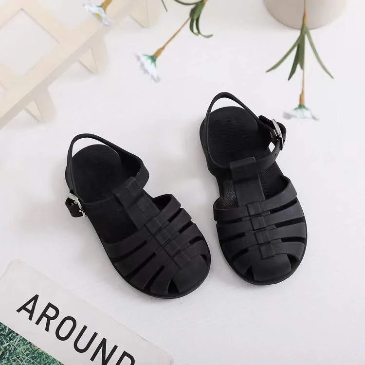 Ozznek Shoes  Kids Jelly Sandals – Waterproof, Wide Toe | Roman Style - Image 11