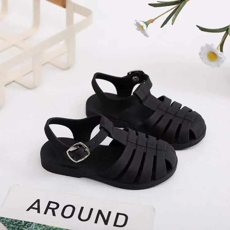 Ozznek Shoes  Kids Jelly Sandals – Waterproof, Wide Toe | Roman Style - Image 12