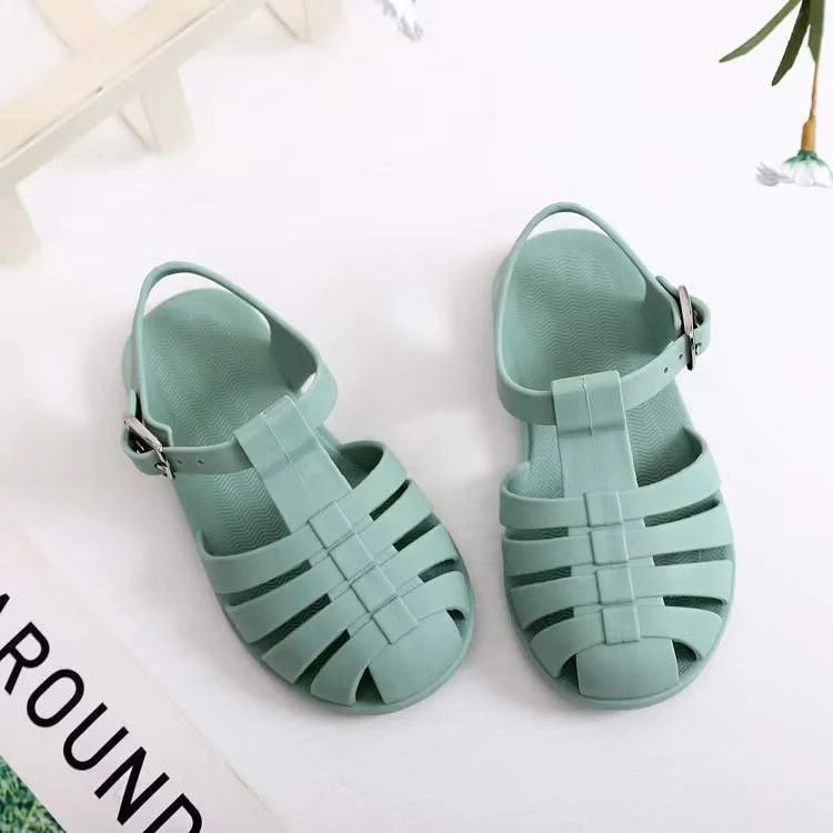 Ozznek Shoes  Kids Jelly Sandals – Waterproof, Wide Toe | Roman Style - Image 7